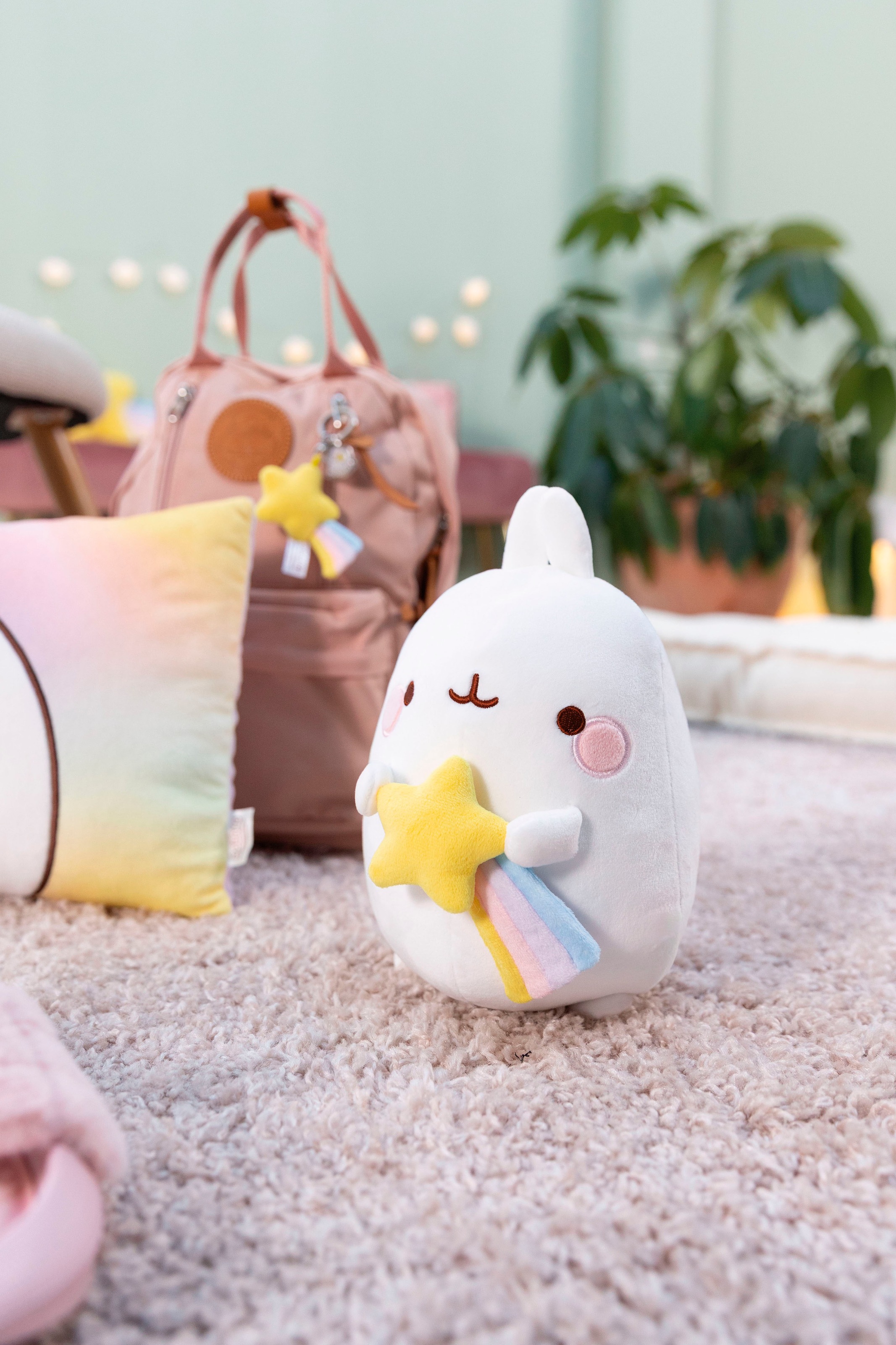 Nici Kuscheltier »Molang, Molang mit Sternschnuppe, 24 cm, in Geschenkverpackung«