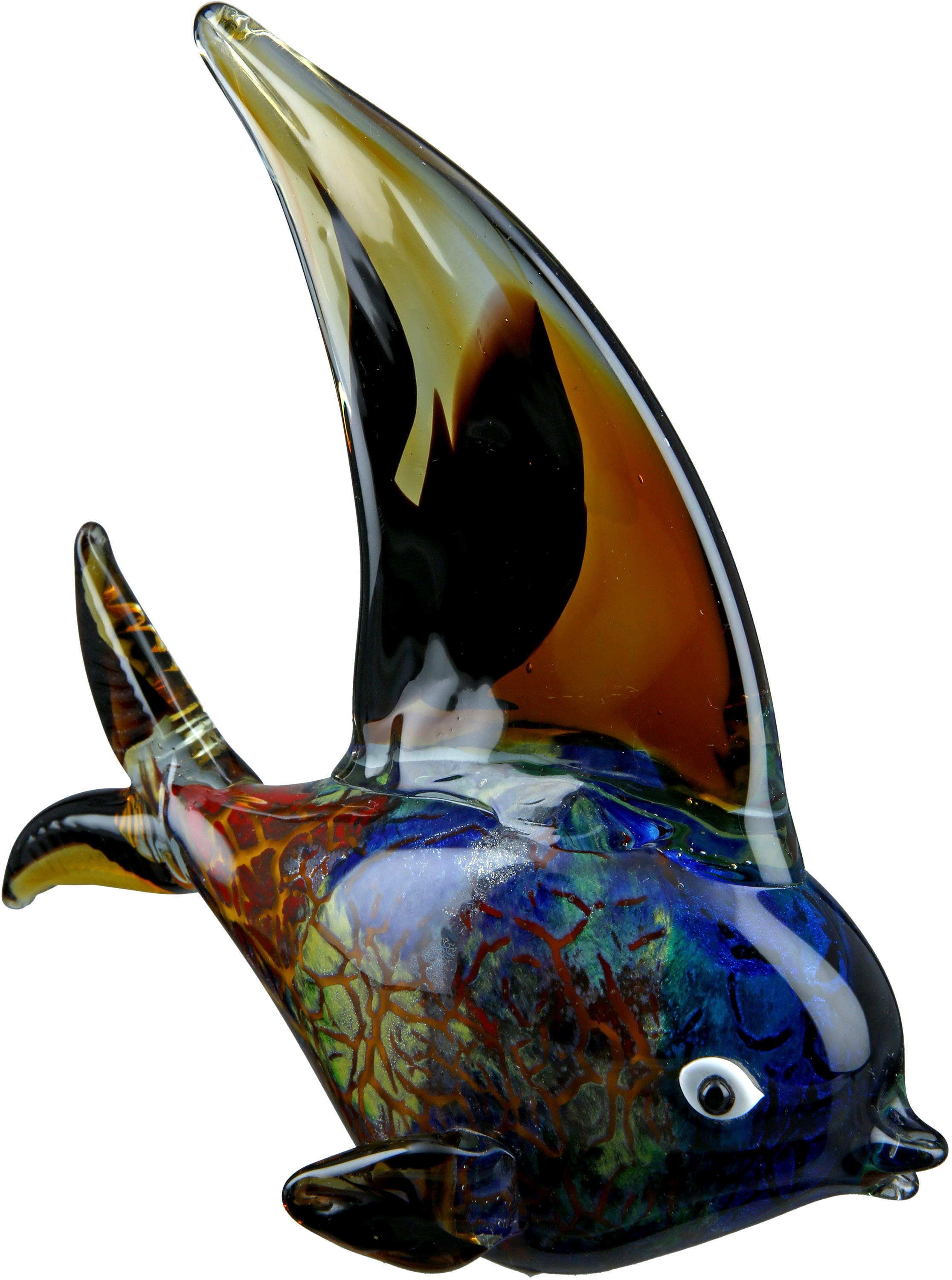 Casablanca by Gilde Tierfigur Fisch«, durchgefärbt farblich »Glas Rechnung kaufen auf