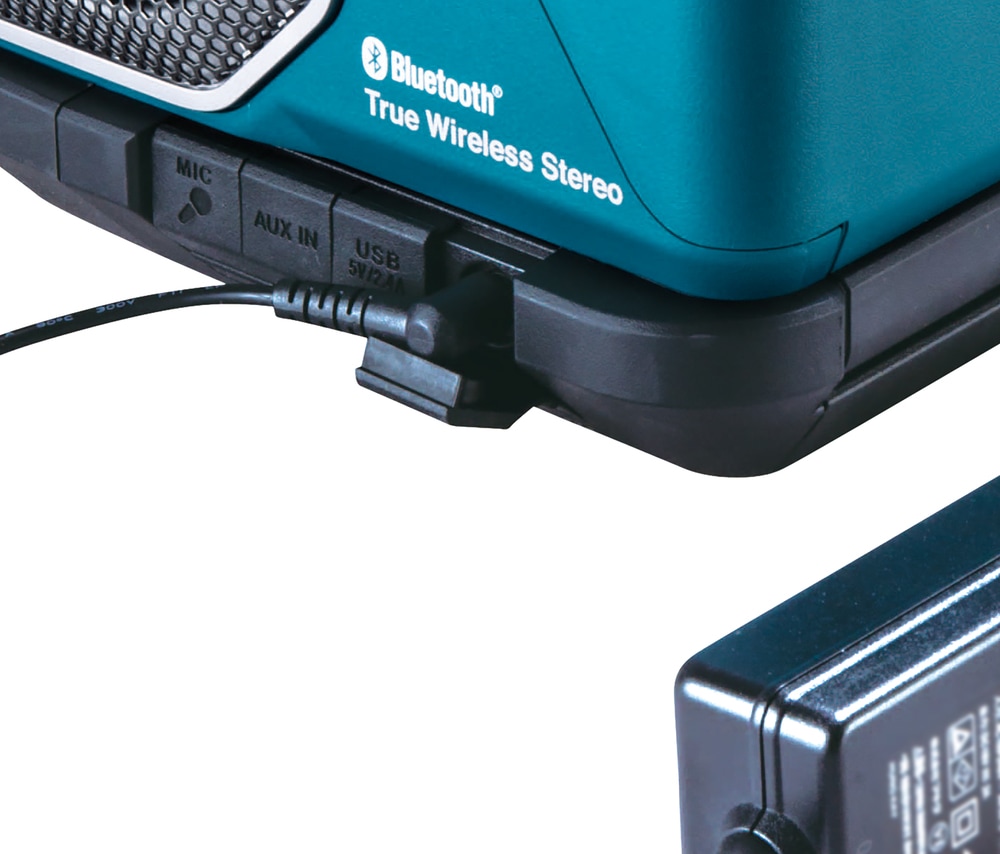 Makita Bluetooth-Lautsprecher »»MR014GZ««, (XGT • LXT • AC/DC • Bluetooth • Mikrofon), ohne Akku, ohne Ladegerät