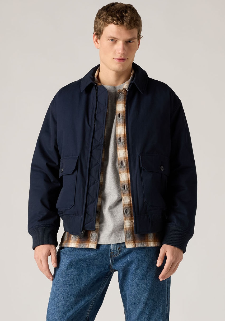 Levi's® Blouson »CORTLAND JACKET« ohne Kapuze mit Reißverschluss und großen Seitentaschen