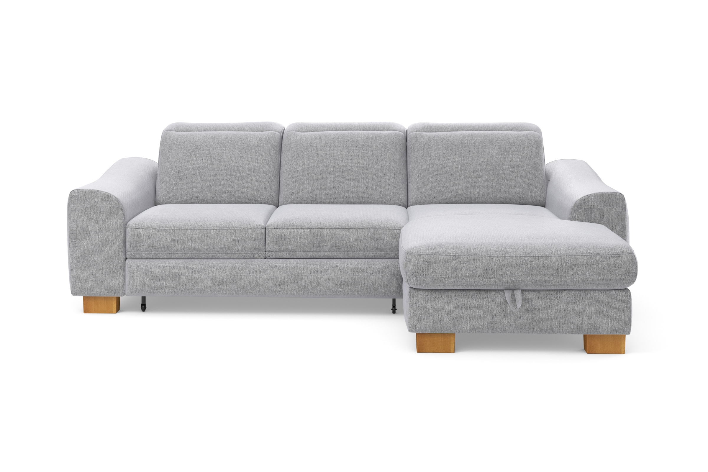 Home affaire Ecksofa »Dundee L-Form«, wahlweise mit Kopfteilverstellung und zusätzlich mit Bettfunktion