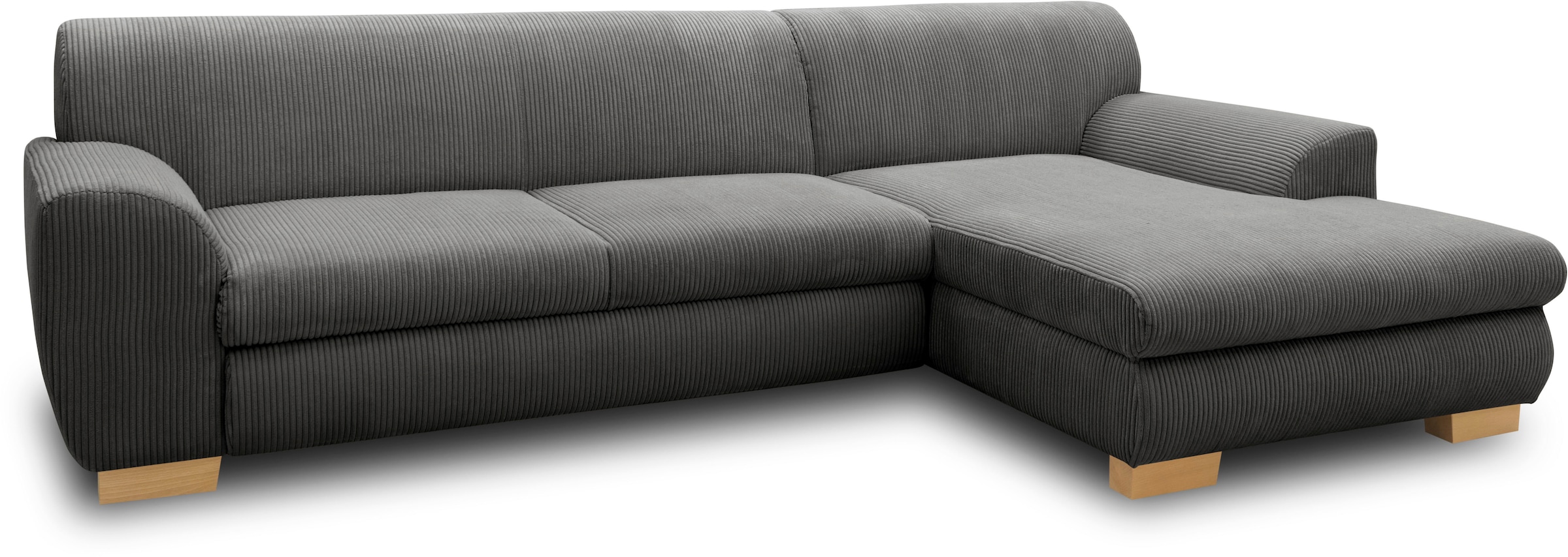 Home affaire Ecksofa »Nika L-Form«, wahlweise mit Bettfunktion, auch in Cord