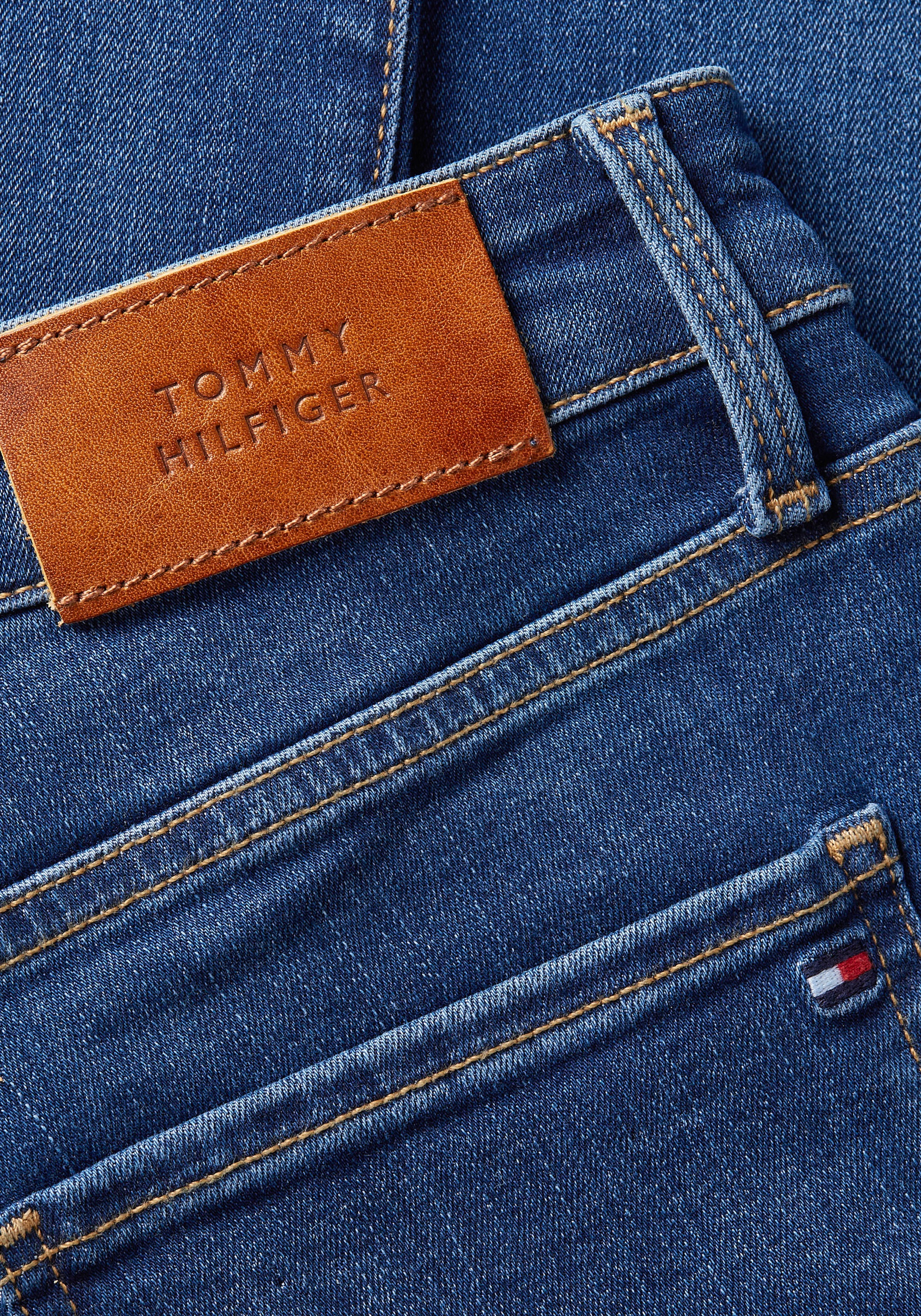 Tommy Hilfiger Skinny-fit-Jeans »TH FLEX HARLEM U SKINNY HW KAI«, in blauer  Waschung bei ♕