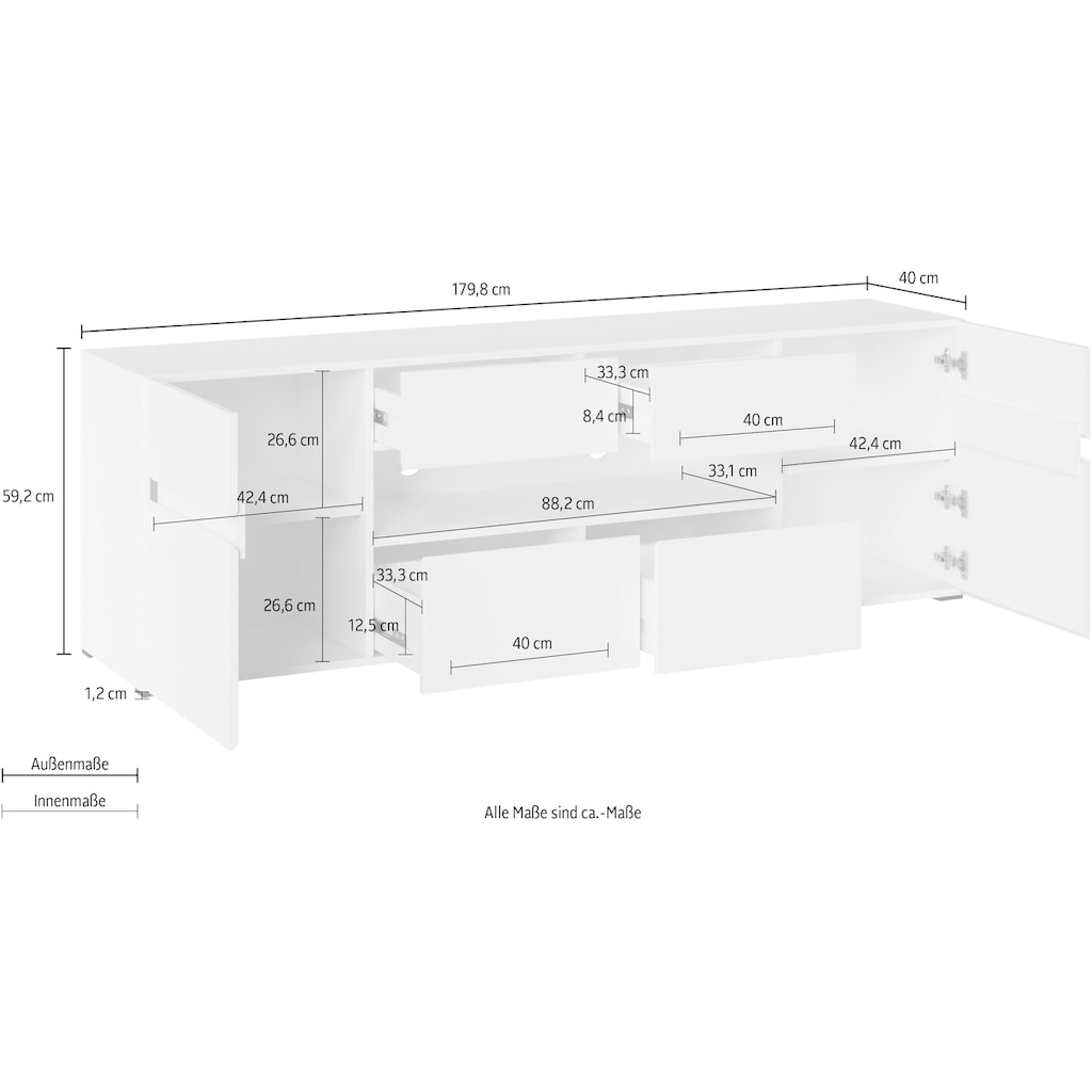 INOSIGN Lowboard »Rimini«