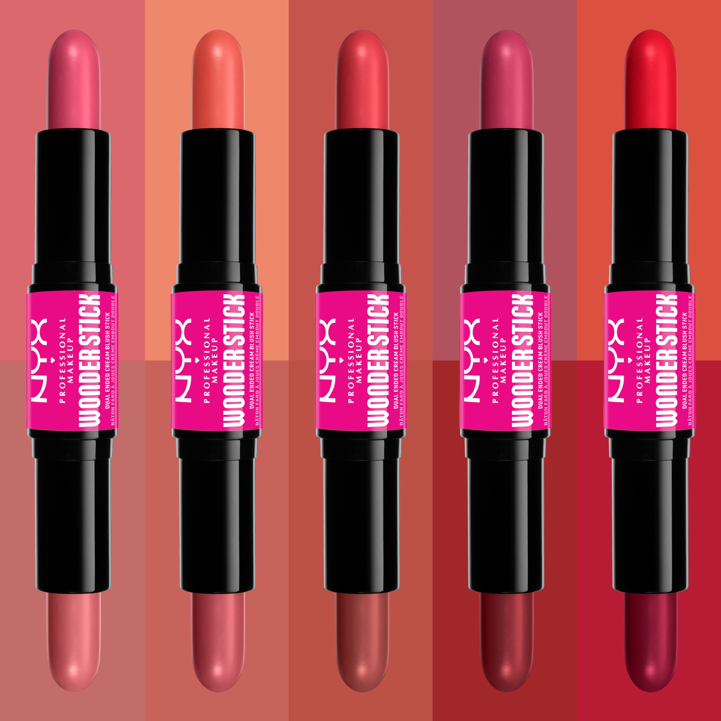 NYX Make-up Stick »Blush Stick Wonder Cream«, mit natürlichen Inhaltsstoffen