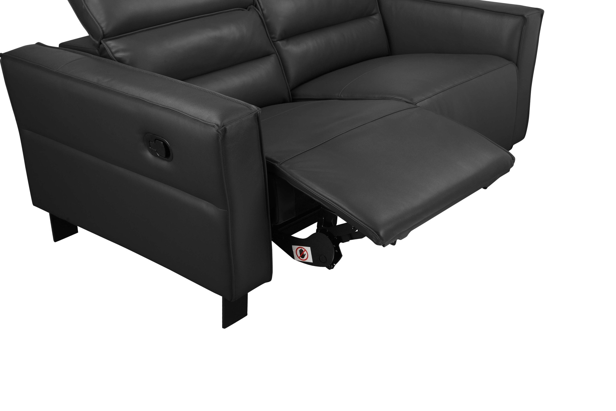 Places of Style 2-Sitzer »Carpari, 162 cm, mit manueller od. elektrischer Relaxfunktion«, (USB A/C), sowie Kopfteilverstellung
