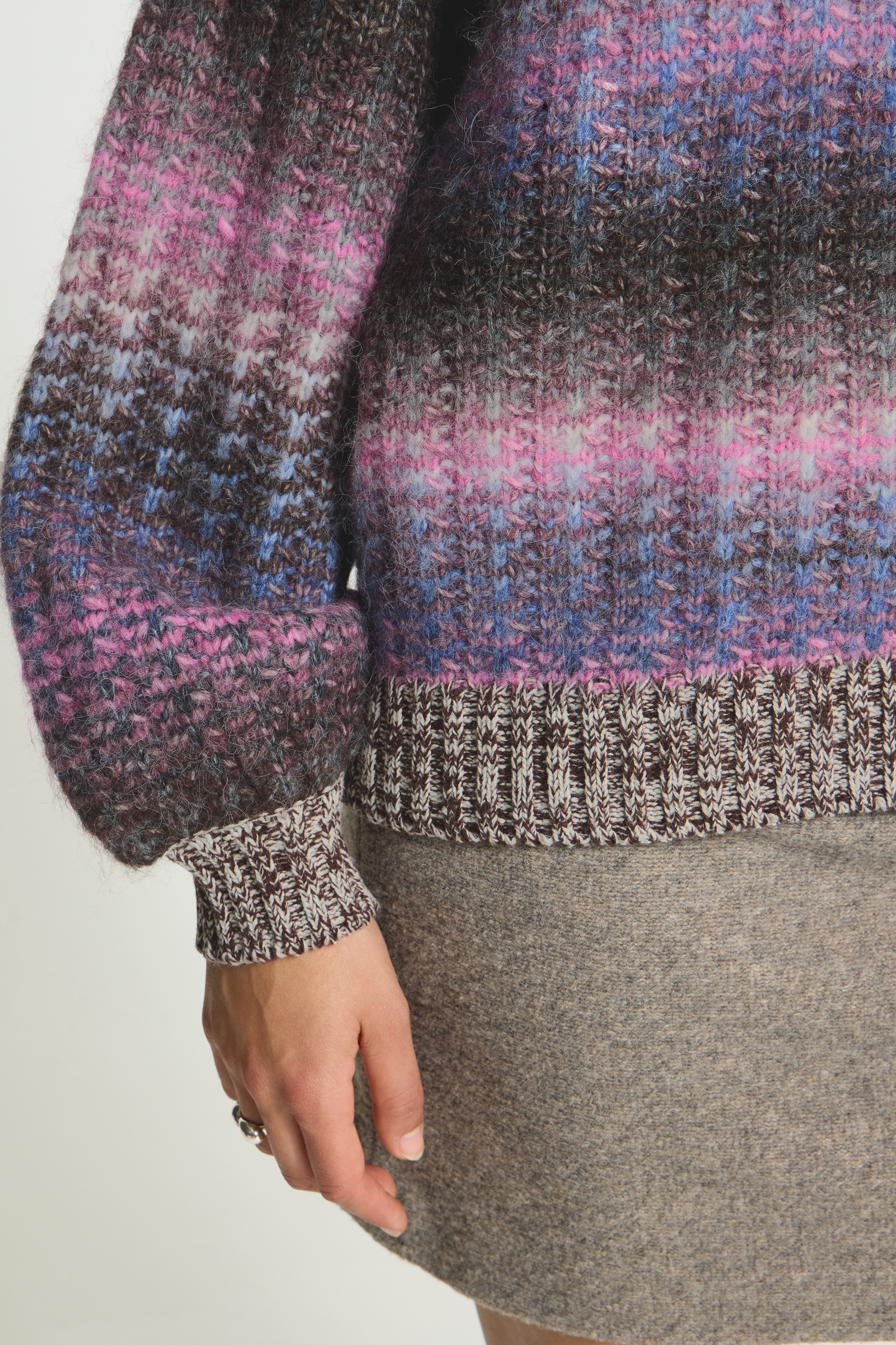 Ichi Strickpullover »Damen Strickpullover langarm IHDASUNTE«