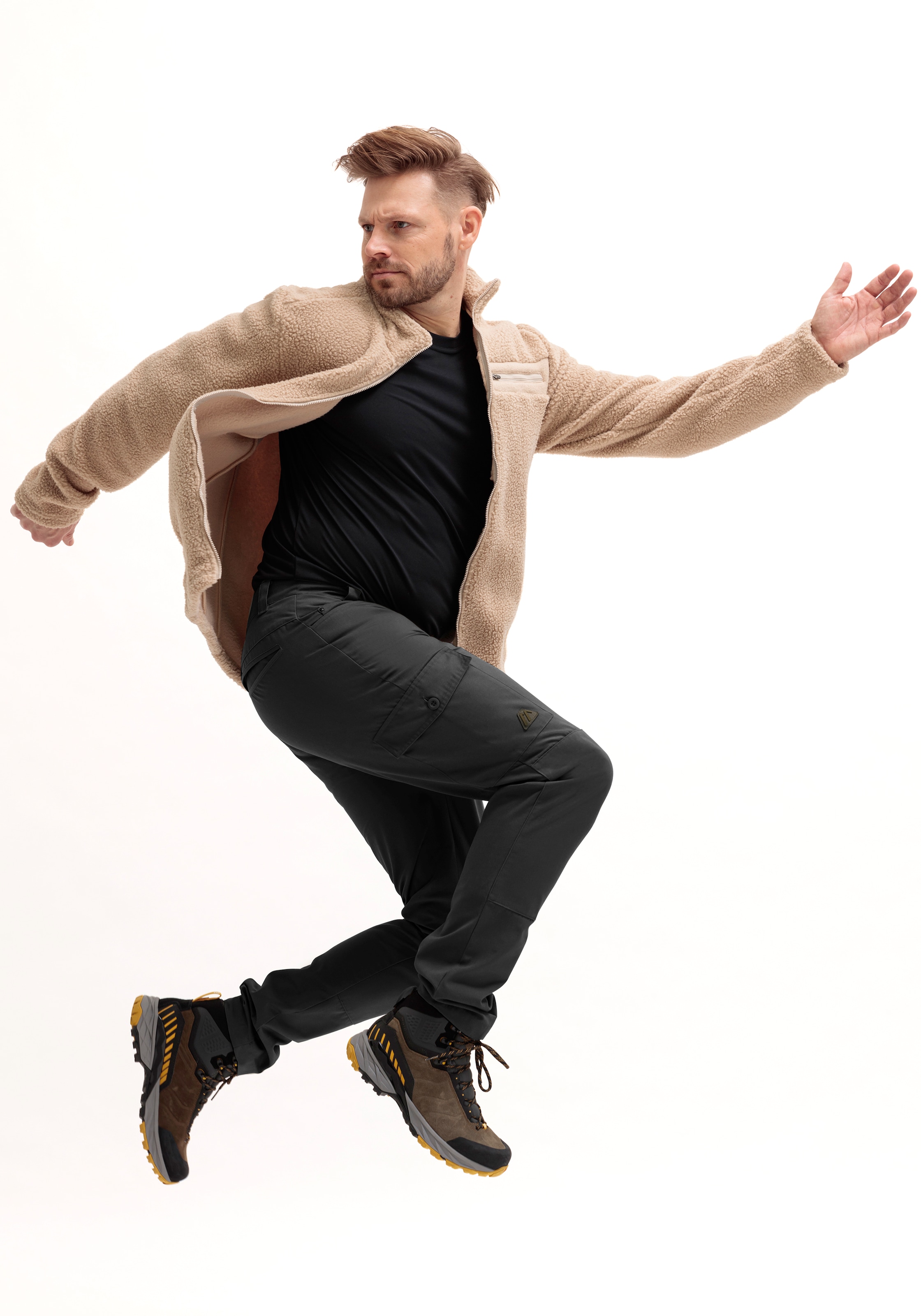 Maier Sports Outdoorhose »Multi Pulse M«, Herren Wanderhose schnelltrocknend Regular Fit
