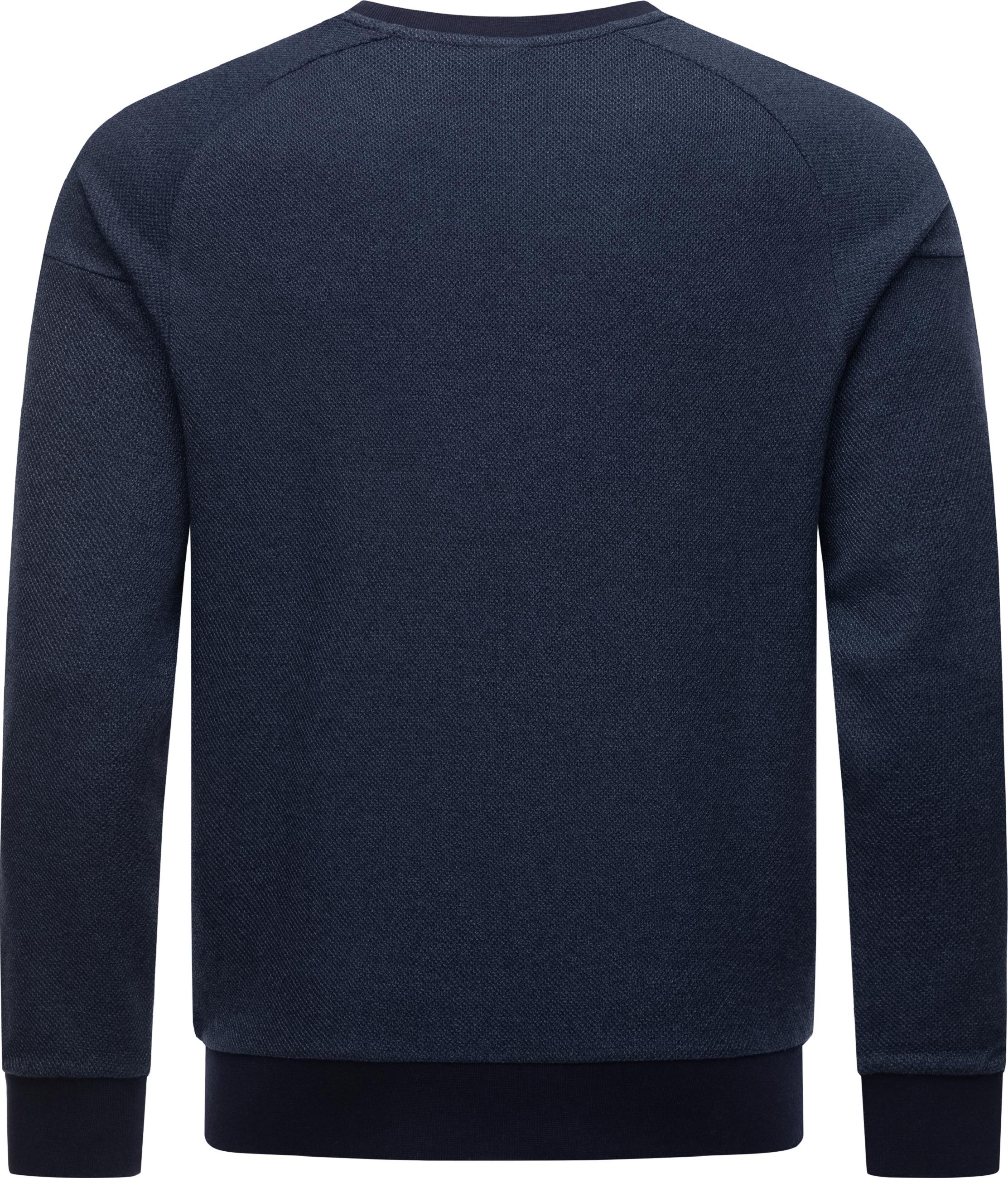Ragwear Sweater »Sweater Doren«, Strukturierter Basic Herren Pullover