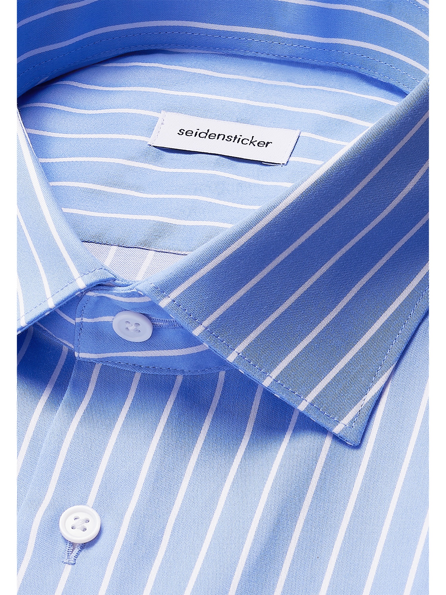 seidensticker Businesshemd »Schwarze Rose« Slim 1/1 Kentkragen Gestreift