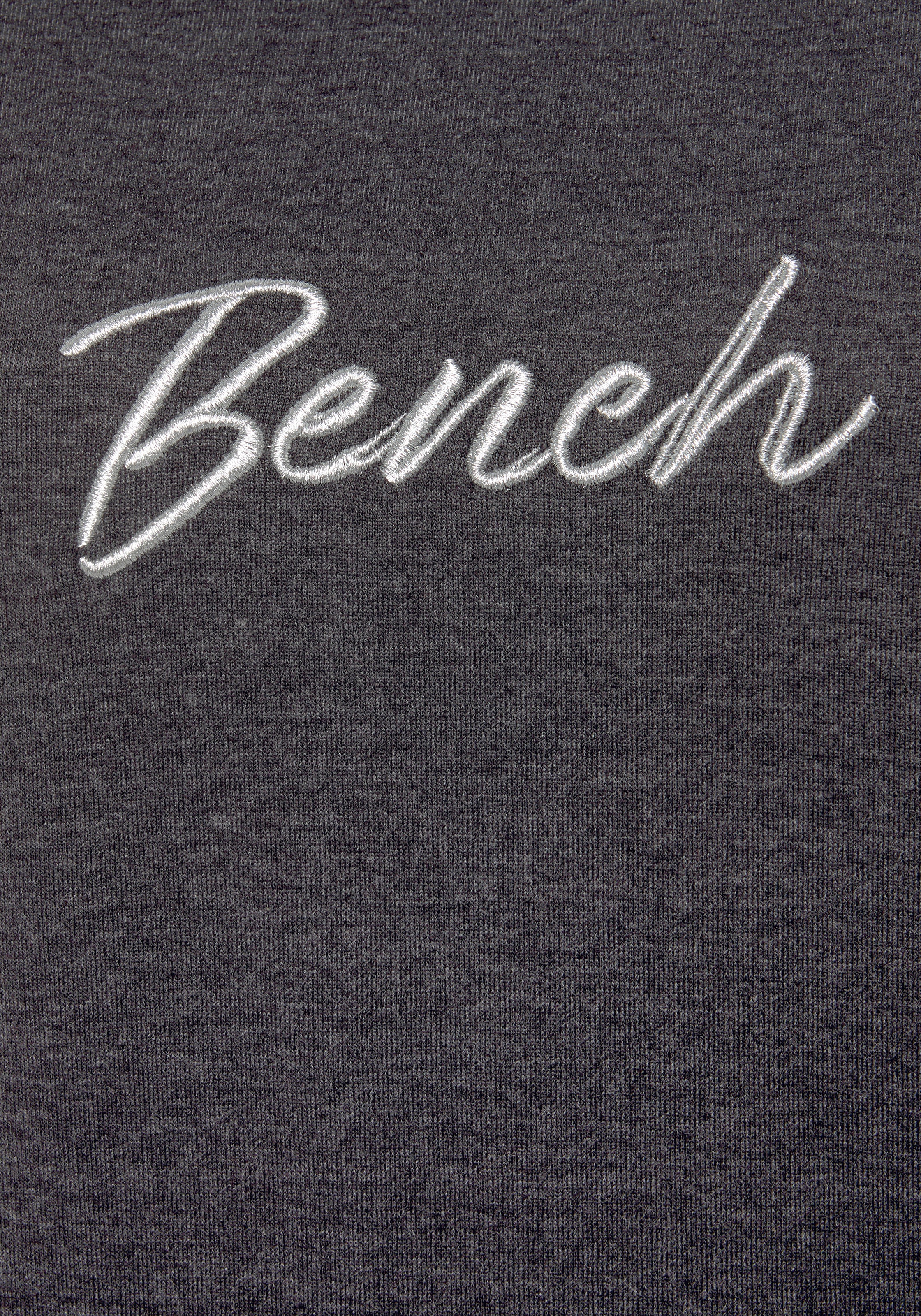 Bench. Loungewear Kapuzensweatshirt, mit glänzender Logostickerei, Loungewear, Loungeanzug