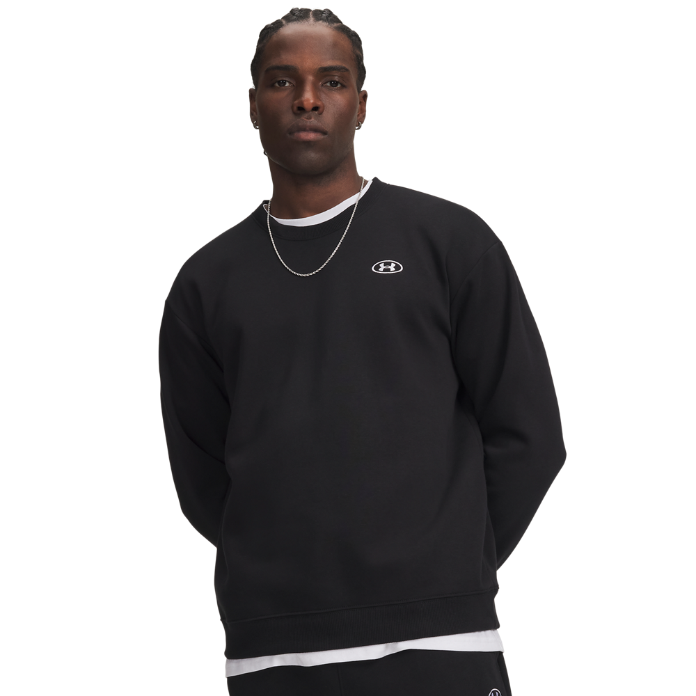 Under Armour® Sweatshirt »UA RIVAL FLC CREW«, aus Baumwolle und Polyester, erhältlich in den Größen S bis XXXL
