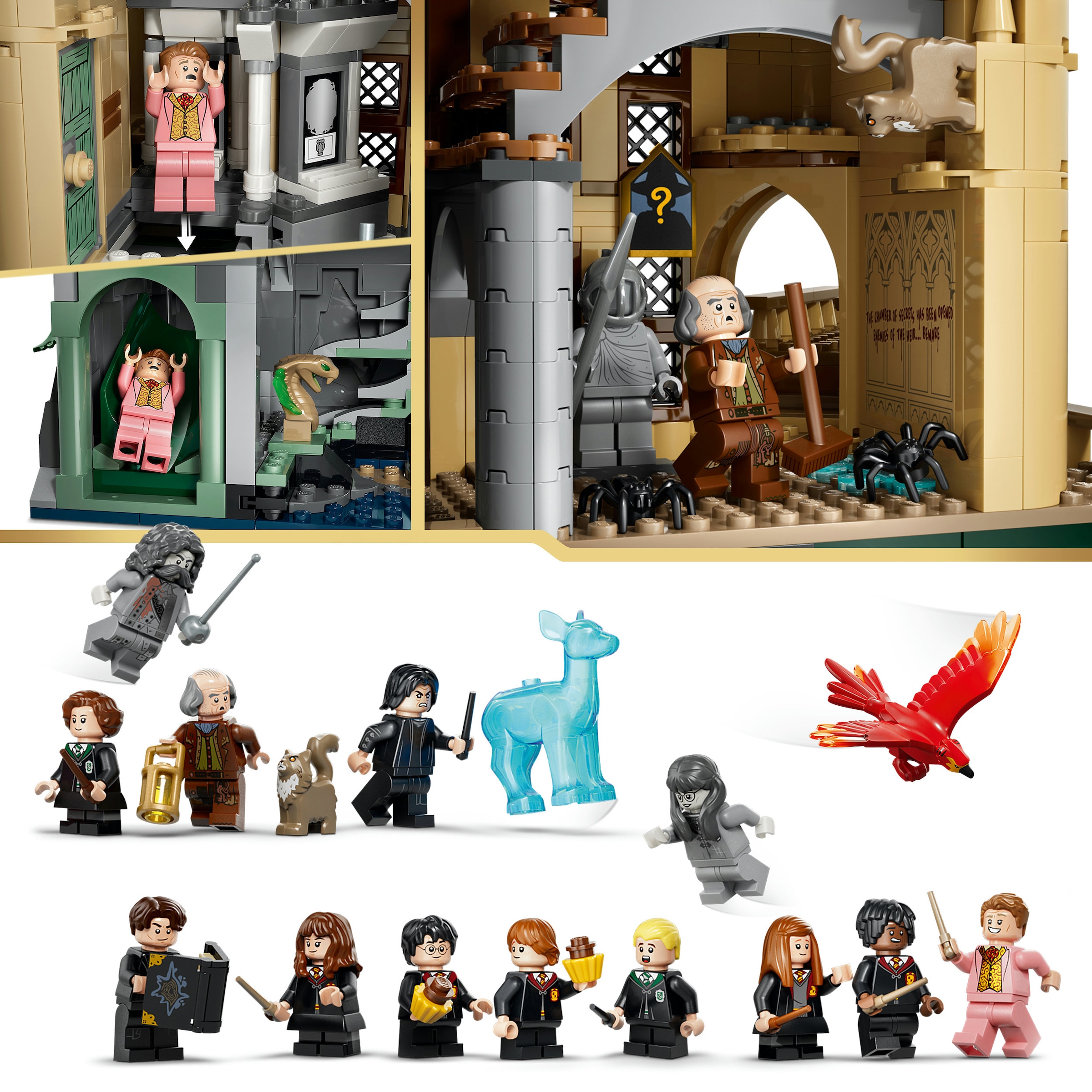 LEGO® Konstruktionsspielsteine »Schloss Hogwarts: Ostflügel (76473), LEGO Harry Potter« Made in Europe