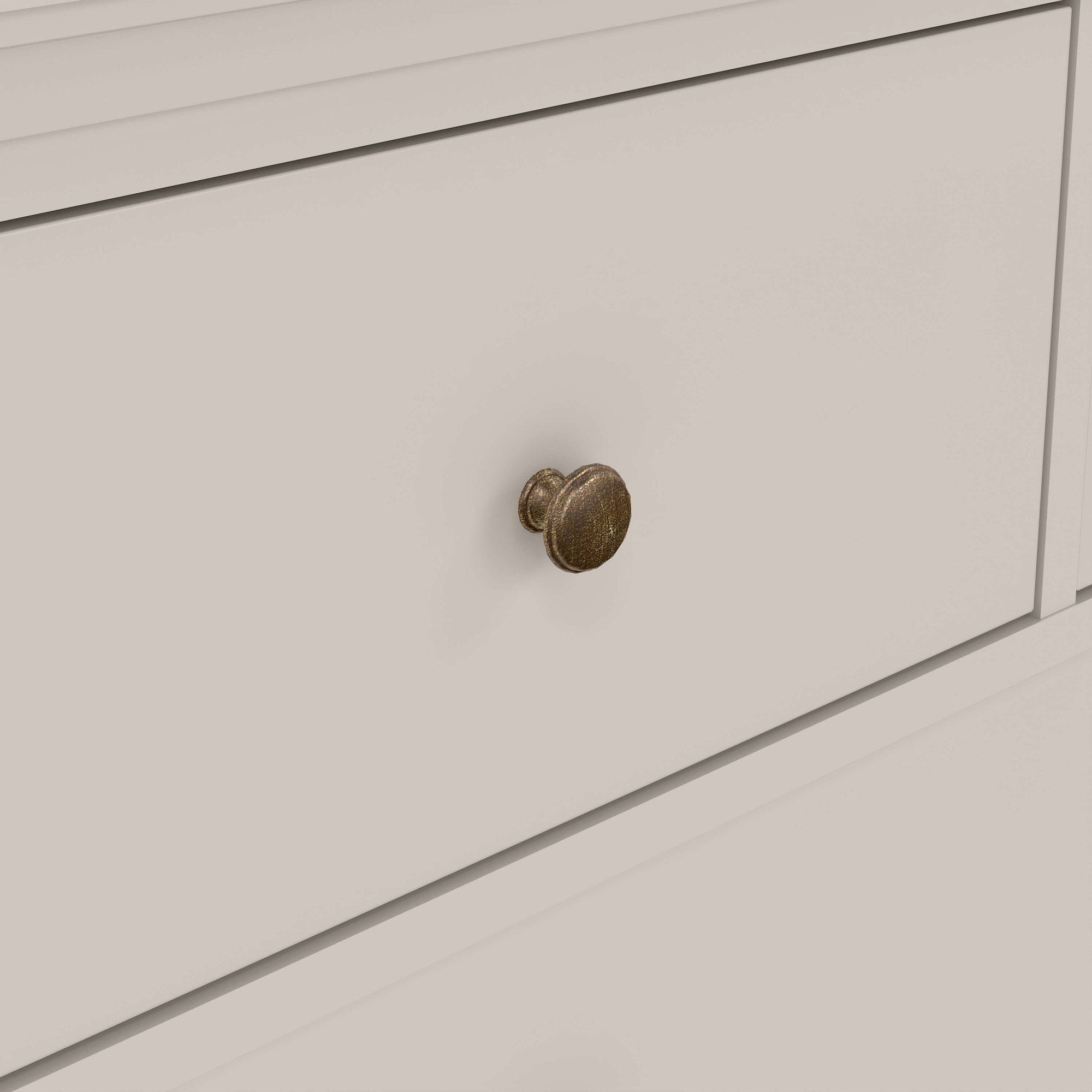 Home affaire Kommode »Paris Kommode mit 4 Schubladen im eleganten Landhauslook« Vier geräumige Schubladen für praktische Aufbewahrung
