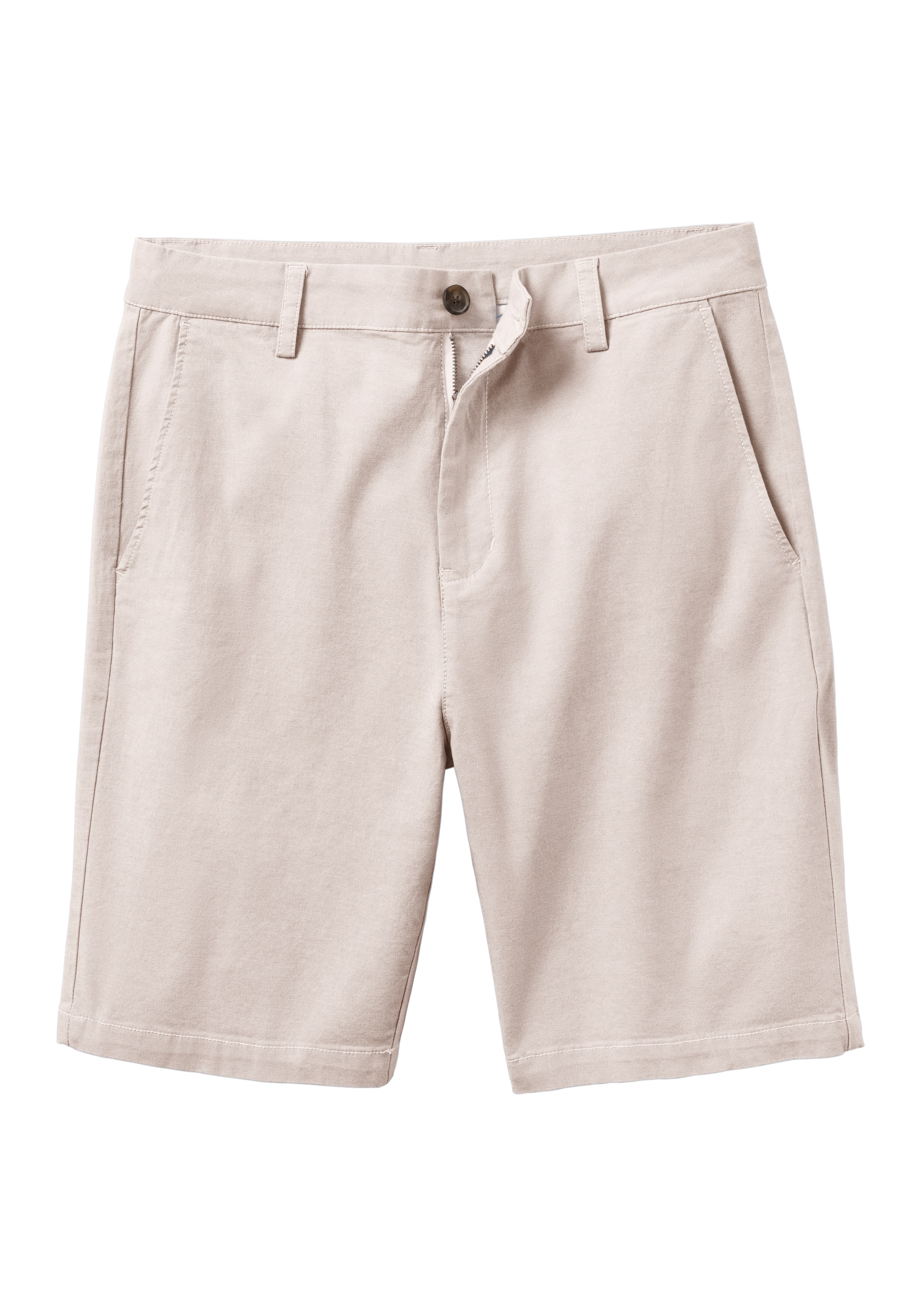 John Devin Chinoshorts »regular-fit«, Oxford Shorts aus elastischer Baumwolle