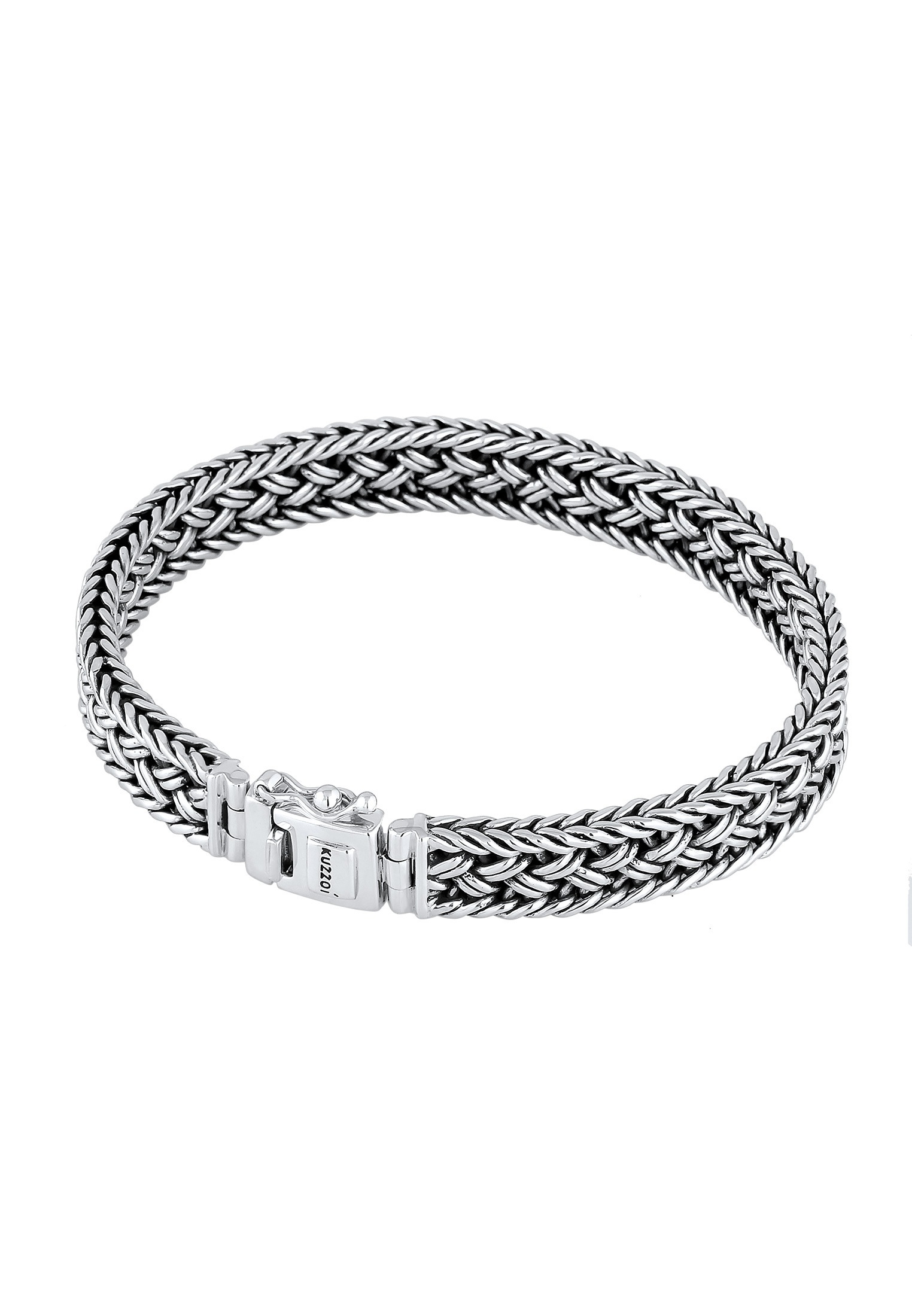 Kuzzoi Armkette »Armband Unisex Königskette Kastenverschluss 925er Silber«