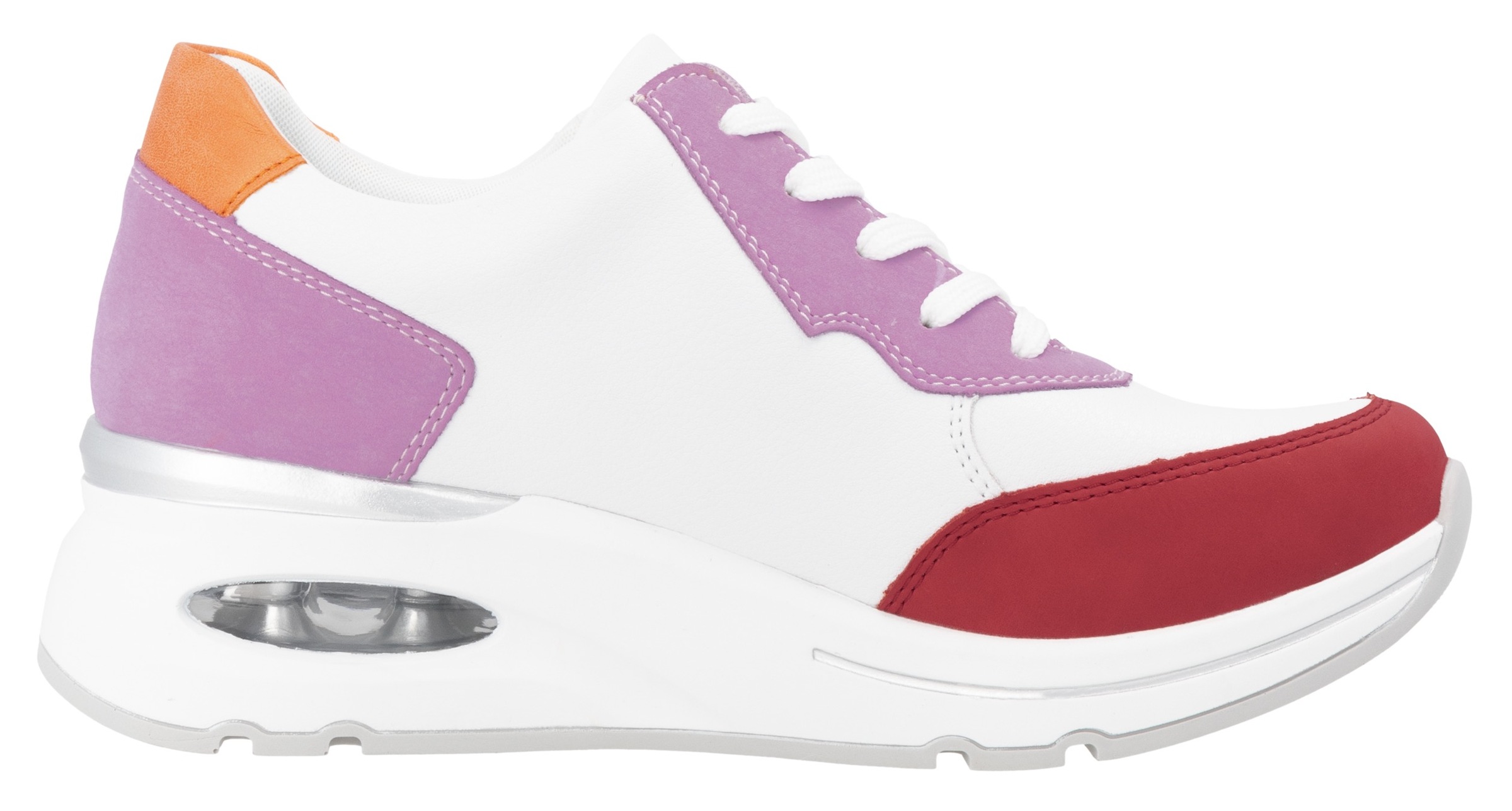 Remonte Keilsneaker »Elisabeth Hurley-Collection«, Freizeitschuh, Halbschuh, Schnürer mit herausnehmbarer Soft-Einlage