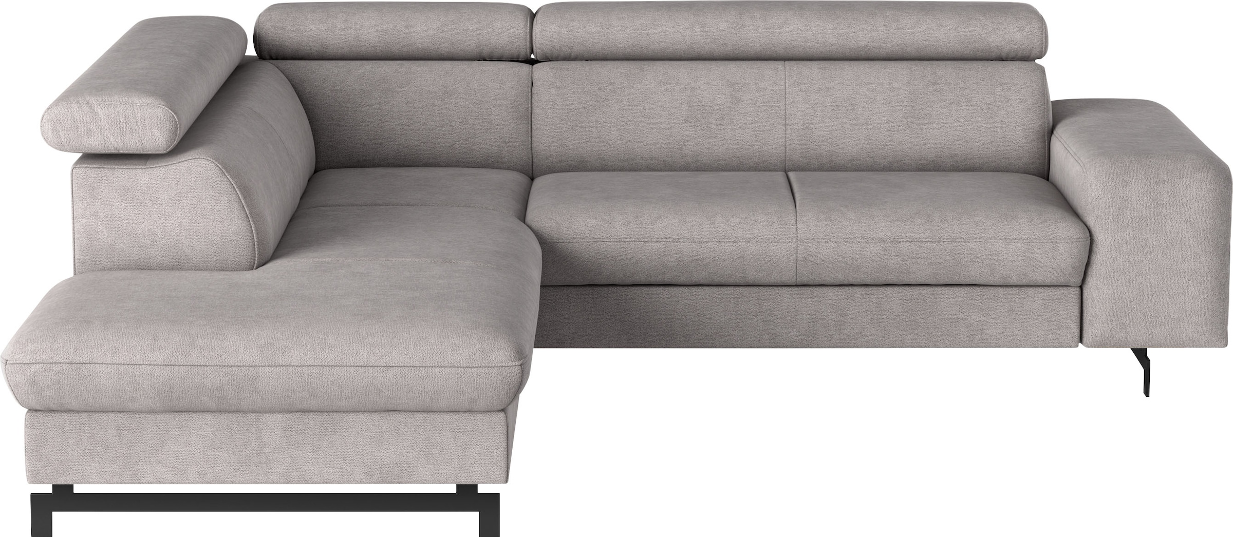 COTTA Ecksofa »Emma L-Form«, mit Kopfteilverstellung, wahlweise mit Bettfunktion & Bettkasten
