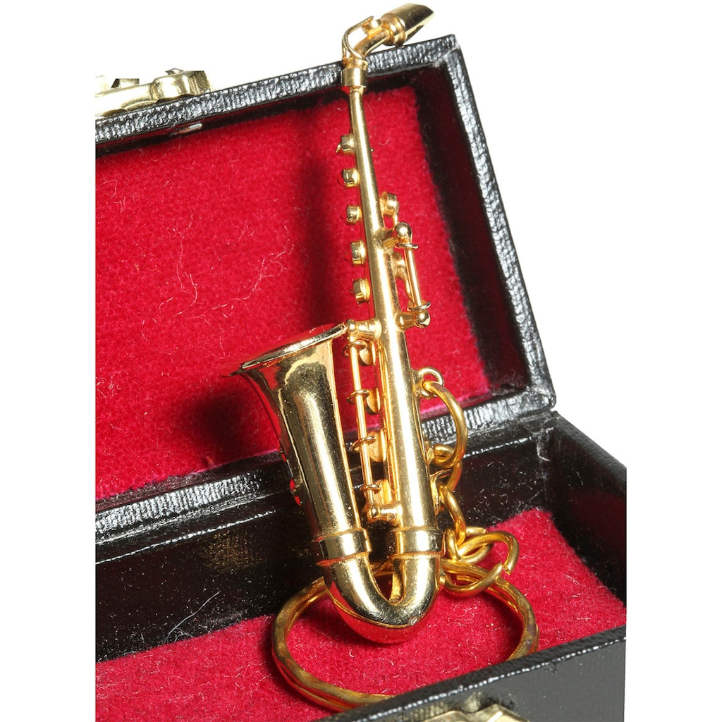 Ambiente Haus Dekofigur »Schlüsselanhänger Saxophon 7cm«, (1 St.)