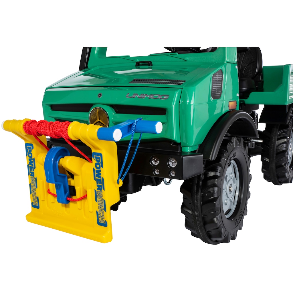 Rolly Toys Tretfahrzeug »rolly Unimog Forst«, inkl. Seilwinde
