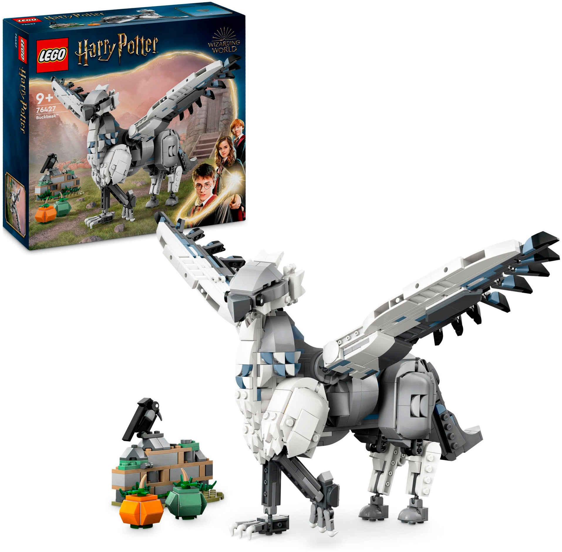 LEGO® Konstruktionsspielsteine »Hippogreif Seidenschnabel (76427), LEGO Harry Potter™«, (723 St.), Made in Europe