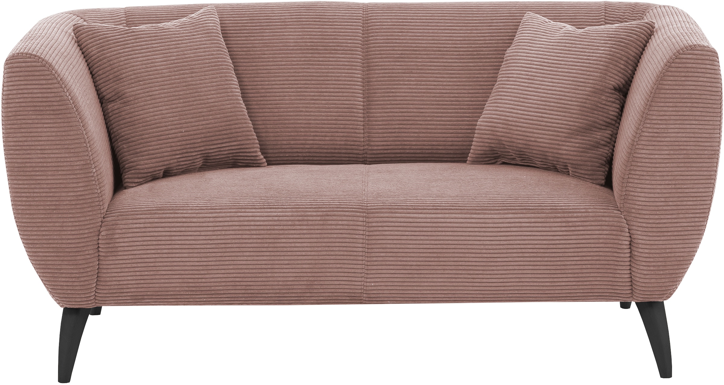 Home affaire 2-Sitzer zwei verschiedene Fußfarben wählbar