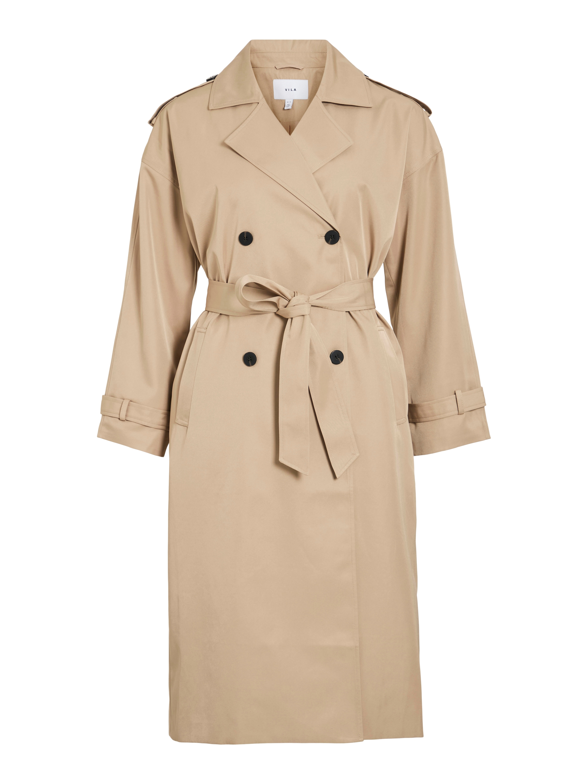 Vila Trenchcoat »VIADDISON L/S  LONG TRENCHCOAT - NOOS«