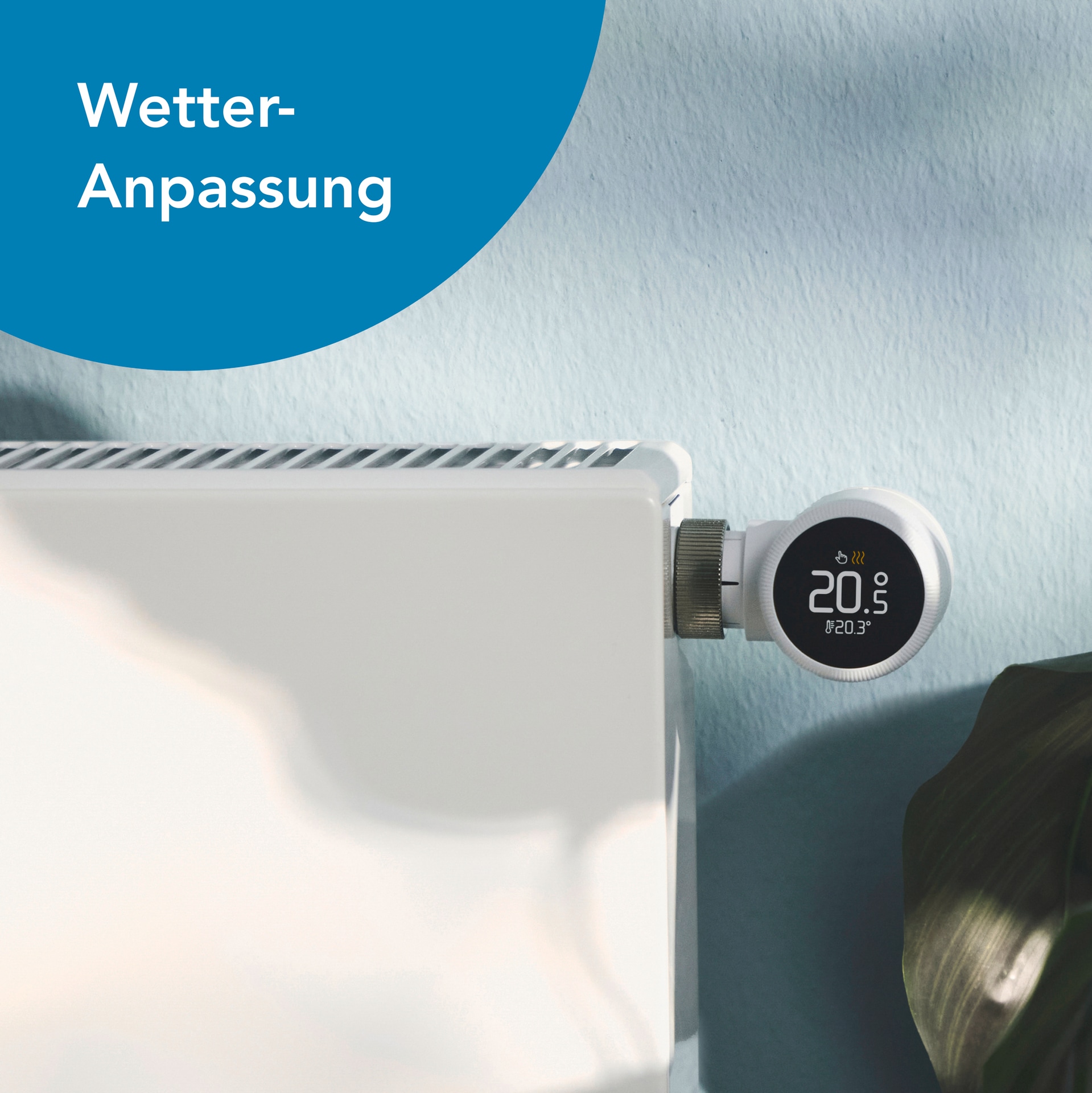 Tado Heizkörperthermostat »Bridge + 4x Heizkörperthermostat + Temp. Sensor (Line X)«