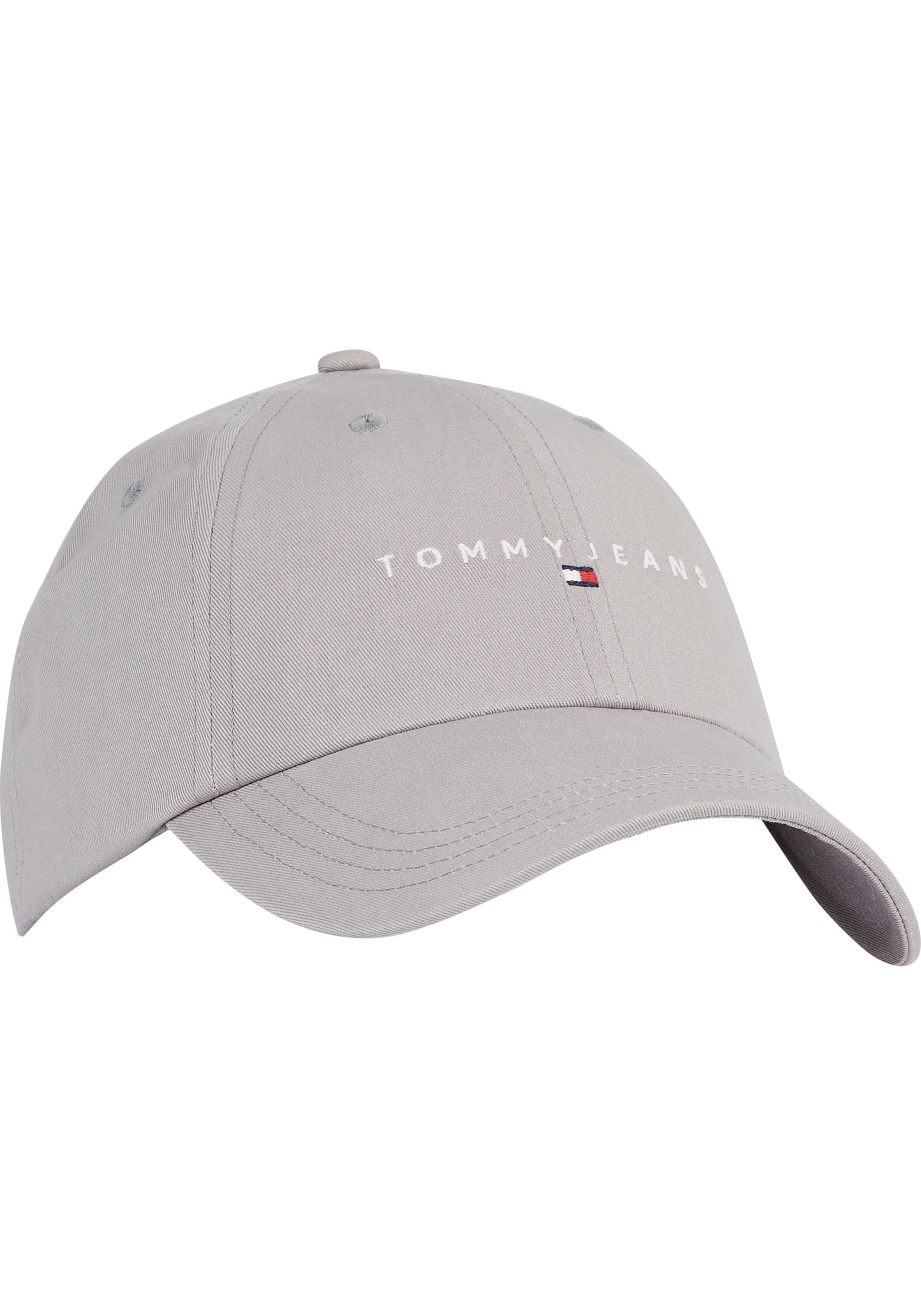 Tommy Jeans Baseball Cap »TJM LINEAR LOGO 6-PANEL CAP«, mit gesticktem Logoschriftzug