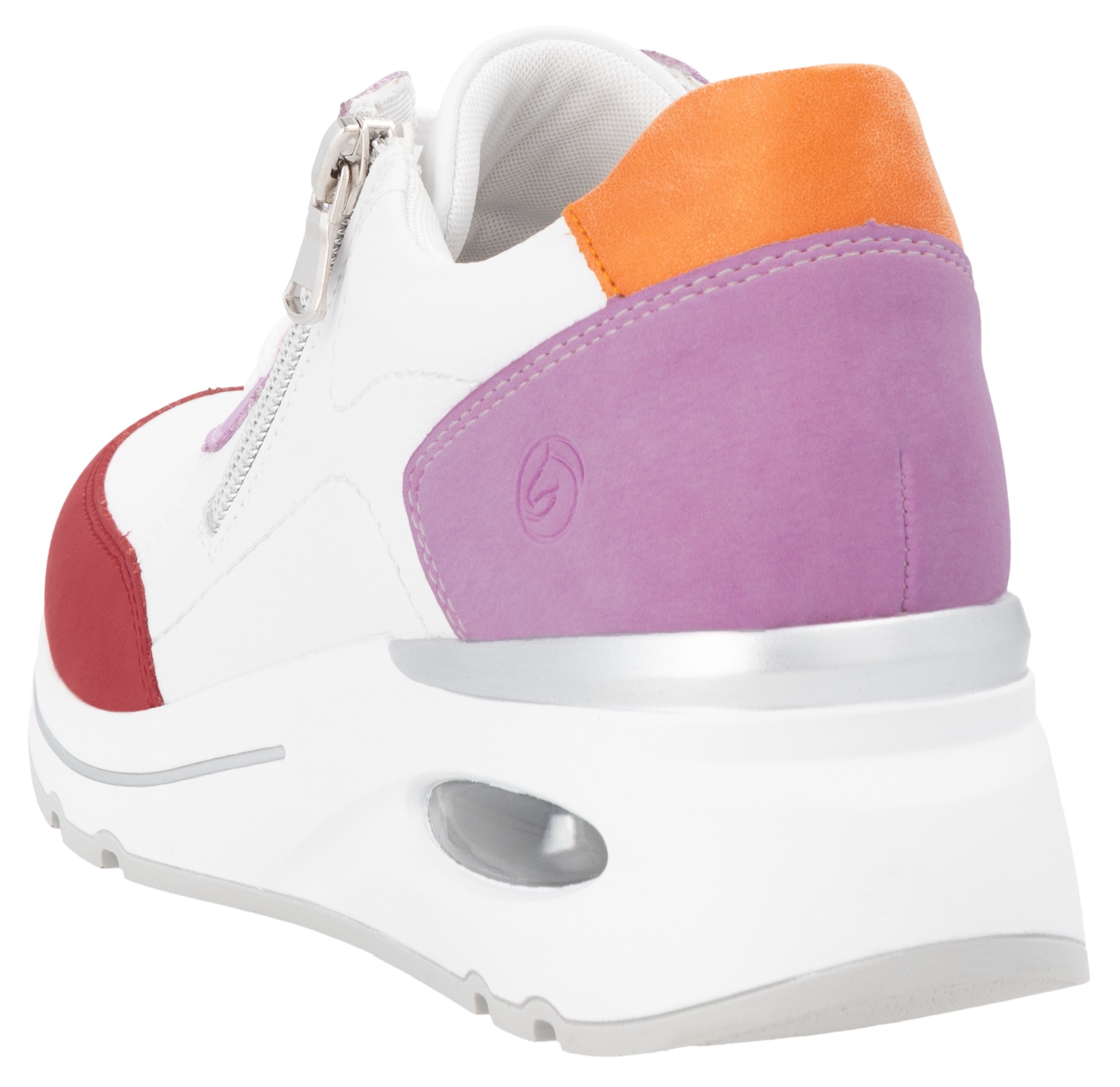 Remonte Keilsneaker »Elisabeth Hurley-Collection«, Freizeitschuh, Halbschuh, Schnürer mit herausnehmbarer Soft-Einlage