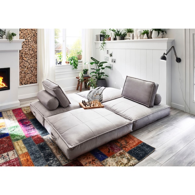 ATLANTIC home collection XXL-Sessel »Miro«, XXL-Sessel wandelbar zum  Gästebett auf Rechnung kaufen