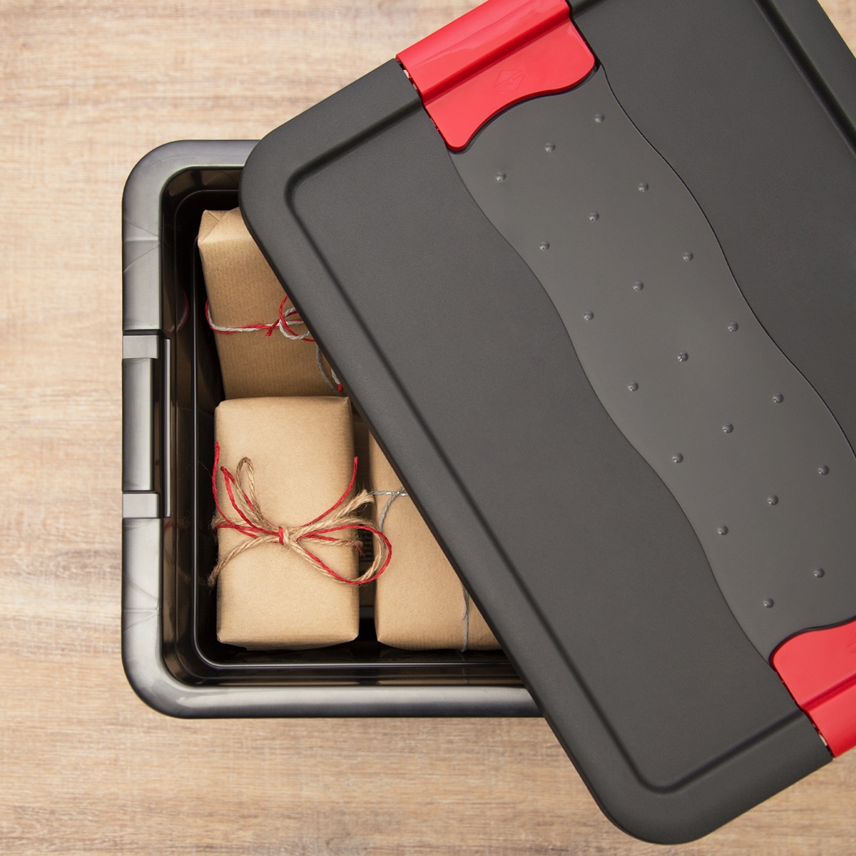 keeeper Transportbehälter »eckhart, 2er Set Transporbox, 52 L, 59,5 x 39,5 x 34 cm« 39,5 cm breit 40 cm hoch 79,5 cm lang Set, 2 Stk. tlg. seitl. Clips, Griffe am Boden, stoßfeste Seitenwände, robuster Deckel