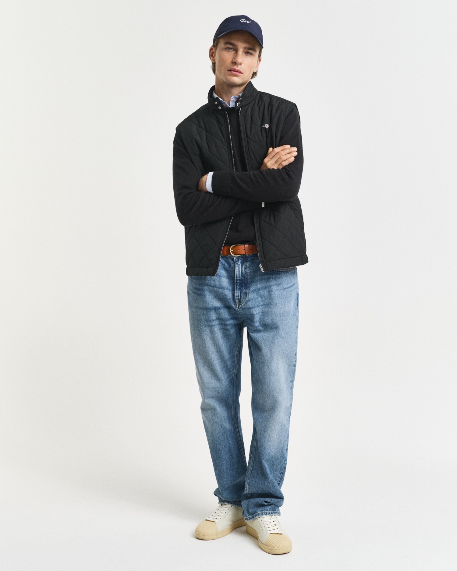 Gant Steppweste »QUILTED WINDCHEATER VEST« mit Wattierung aus recyceltem Polyester