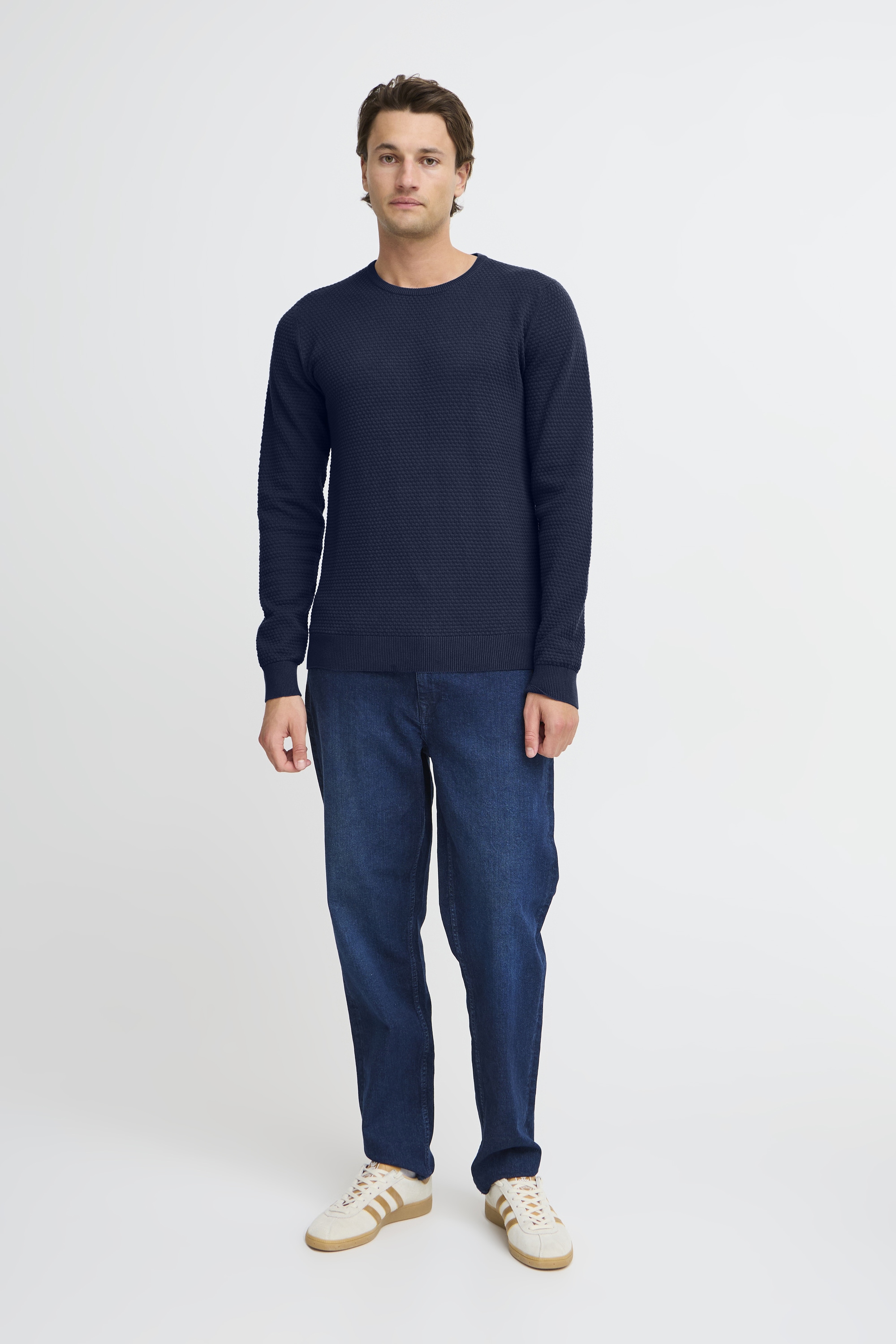 Blend Strickfleece-Pullover »Strickpullover BHREDHILL CREW NECK KNIT NOOS«