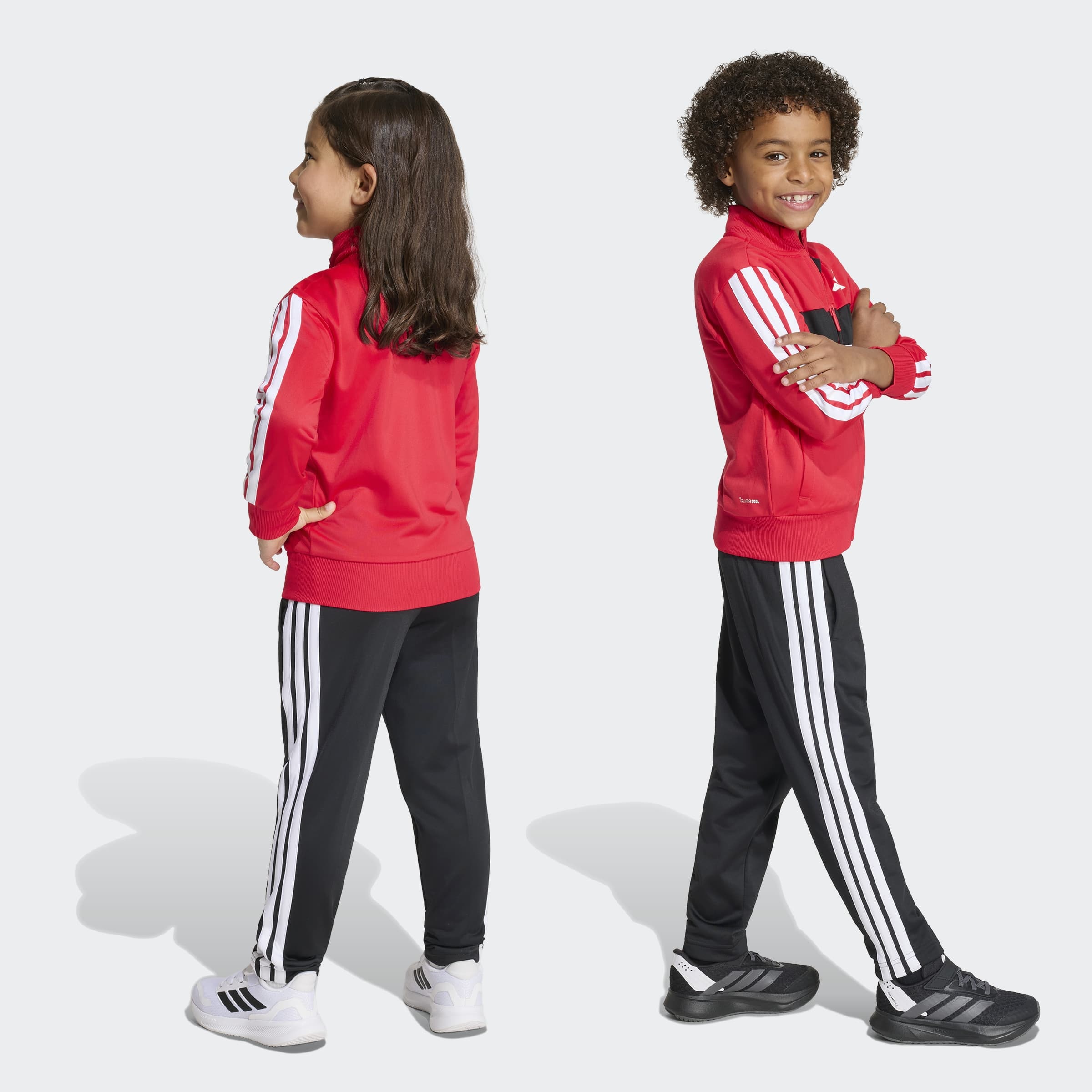 adidas Sportswear Trainingsanzug »SEASONAL ESSENTIALS TIBERIO 3-STREIFEN TRICOT KIDS« 2