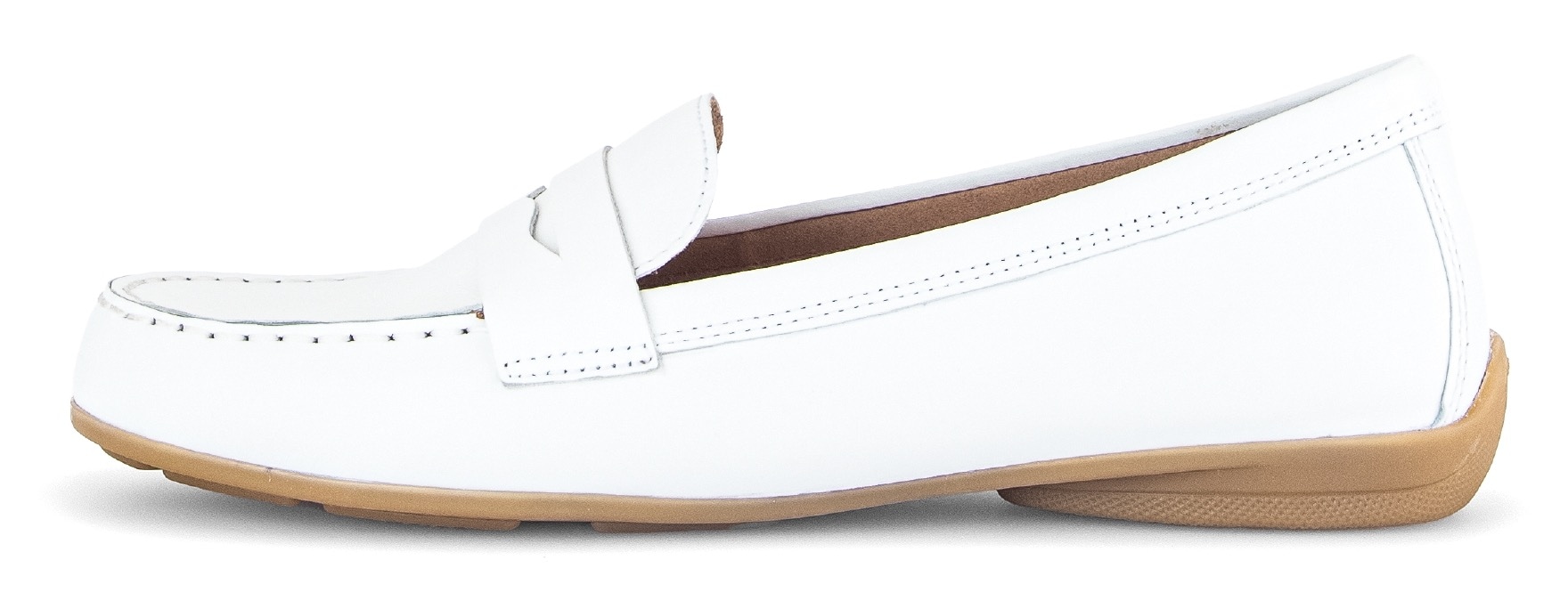 Gabor Mokassin, Halbschuh, Businessschuh, Schlupfeschuh mit Zierriegel