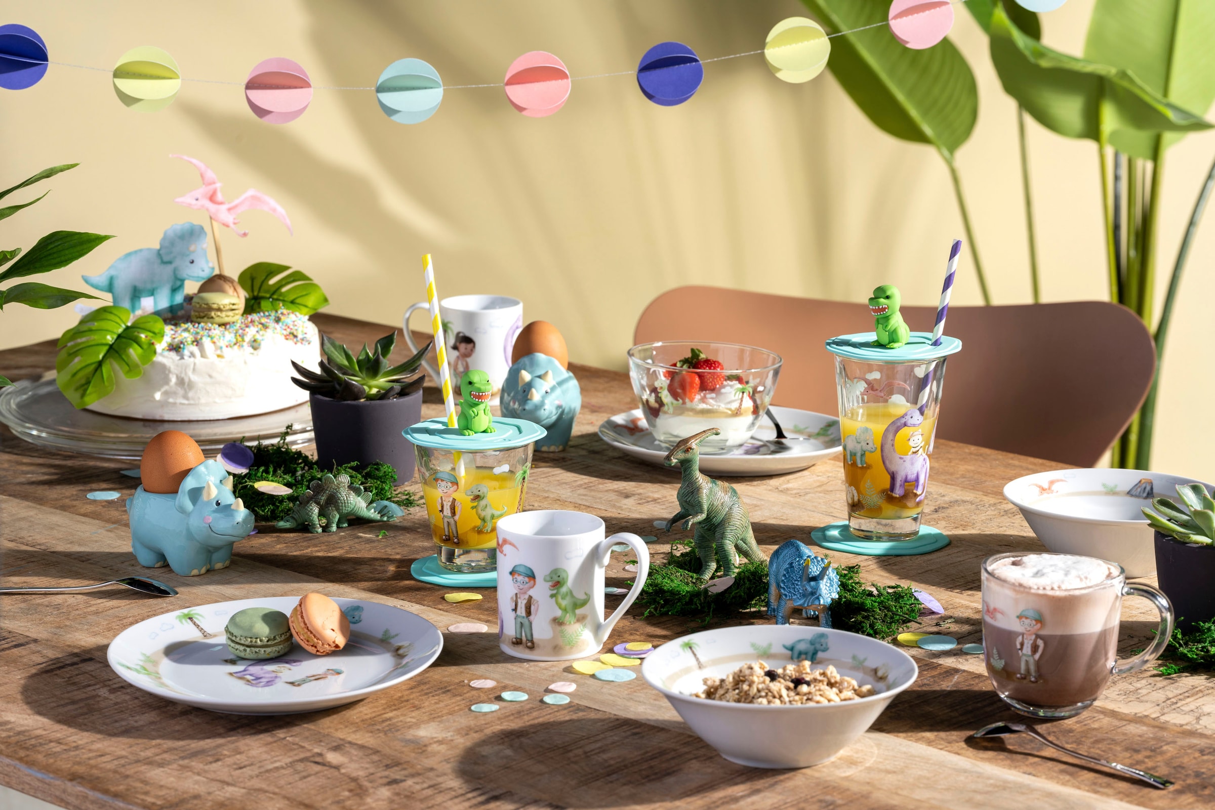 LEONARDO Kinderschale »BAMBINI AVVENTURA«, 6 tlg., aus Glas, 12 cm, Kalk-Natron-Glas