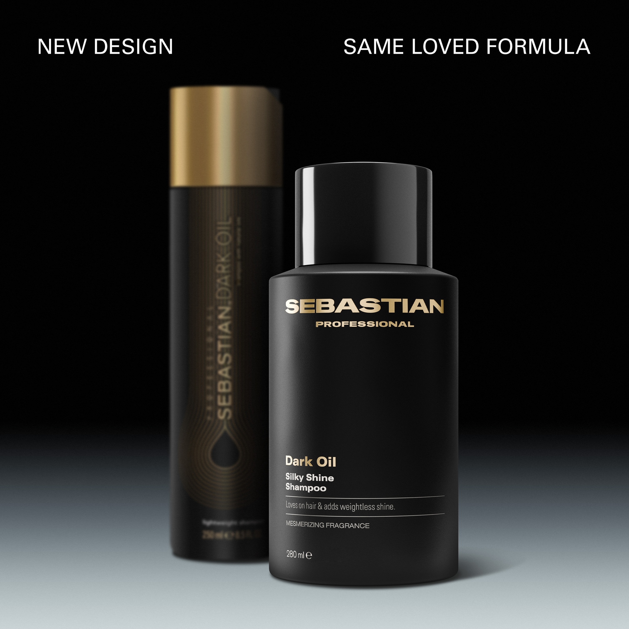 Sebastian Professional Haarshampoo »Dark Oil Shampoo« mit entwirrender Wirkung, feuchtigkeitsspendend, 280 ml