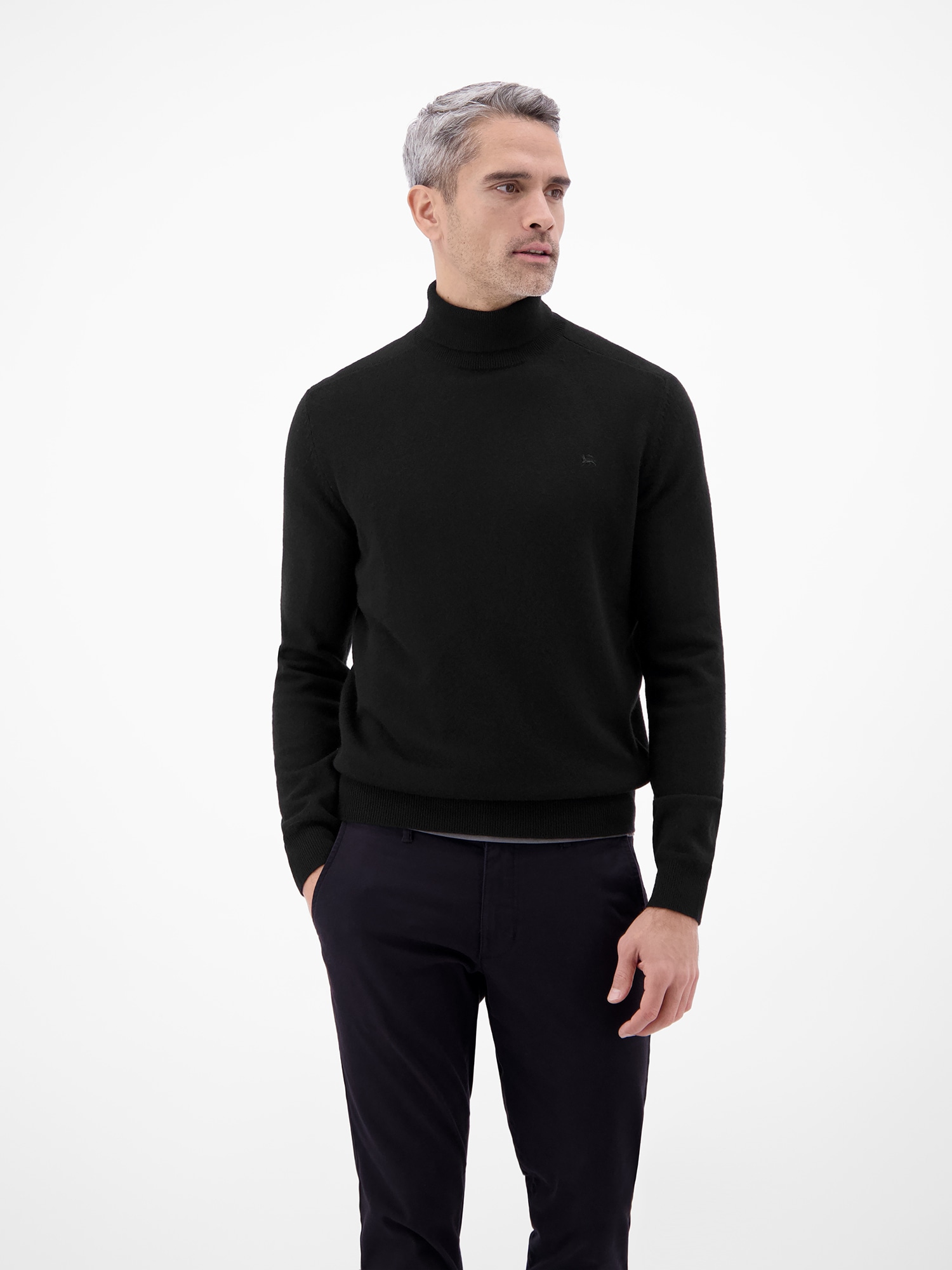 LERROS Rollkragenpullover »Herren Rollkragenpullover - lässige Optik, wärmender«