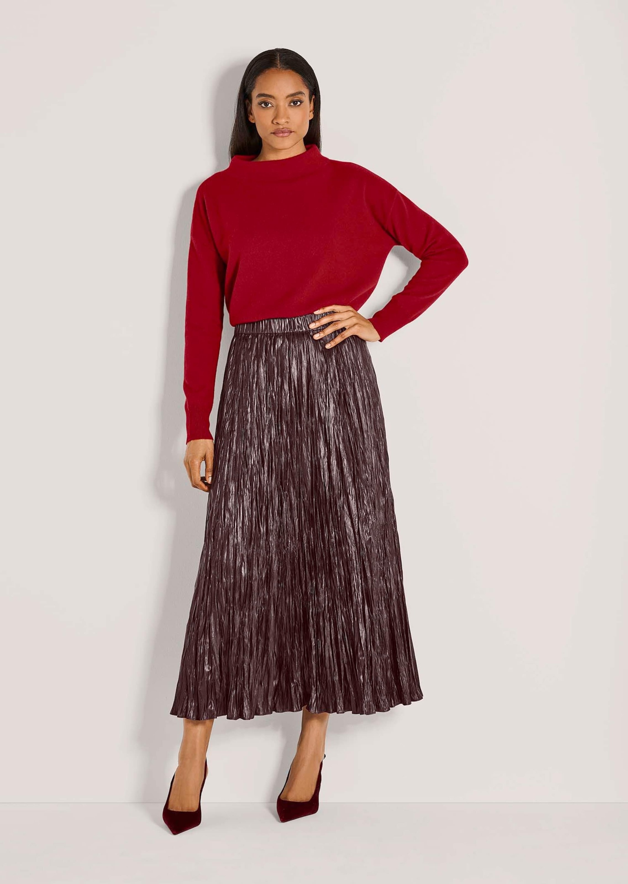 MADELEINE Midirock »Crashrock Glänzender Crashrock für besondere Anlässe«