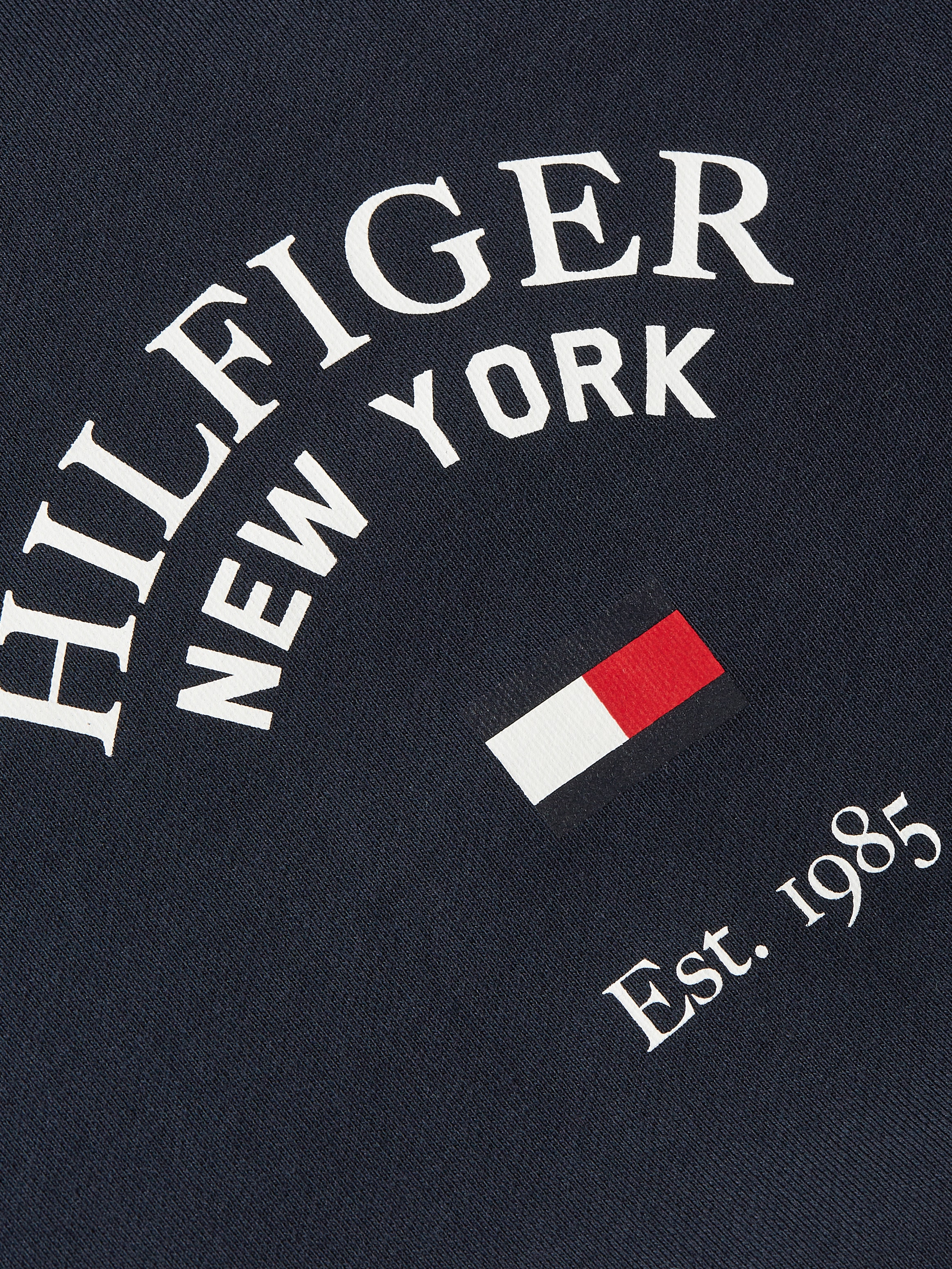 Tommy Hilfiger Sweatshirt »WCC SWEATSHIRT«, mit VARSITY der Logodruck auf Brust modischem bei ARCHED ♕