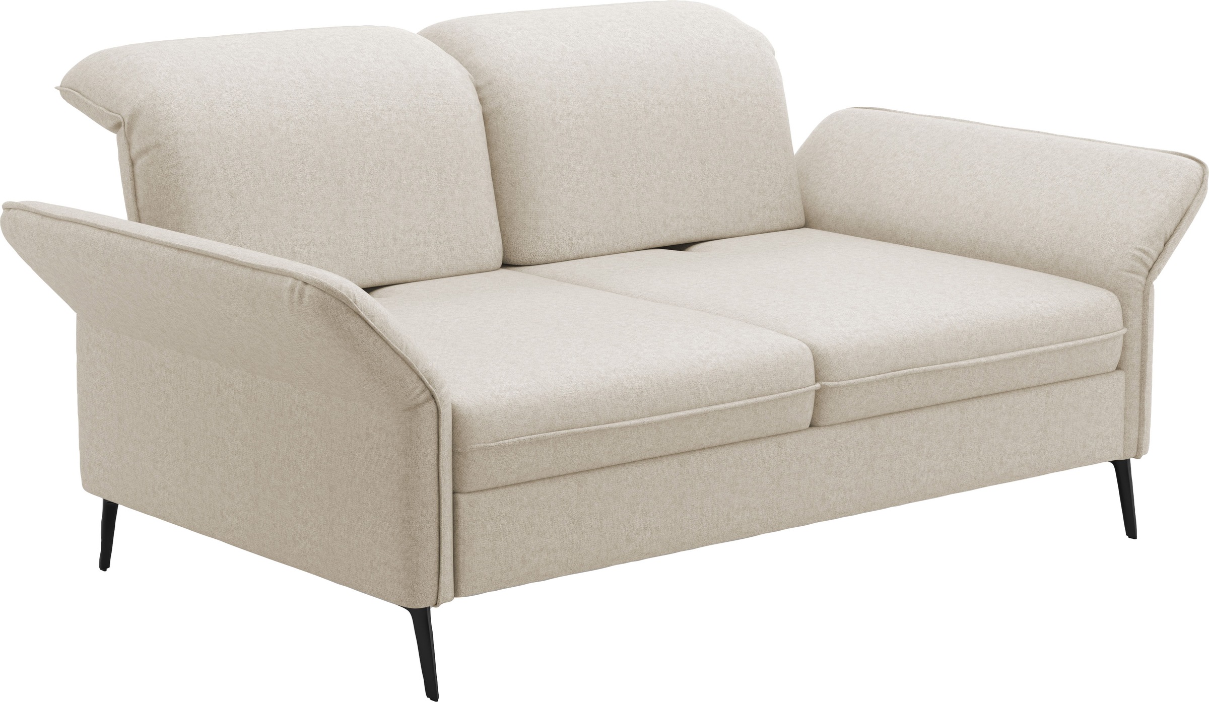 sit&more 2,5-Sitzer »Emely, inkl. Sitztiefenverstellung« wahlweise mit Bettfunktion, Kopf- & Armteilverstellung