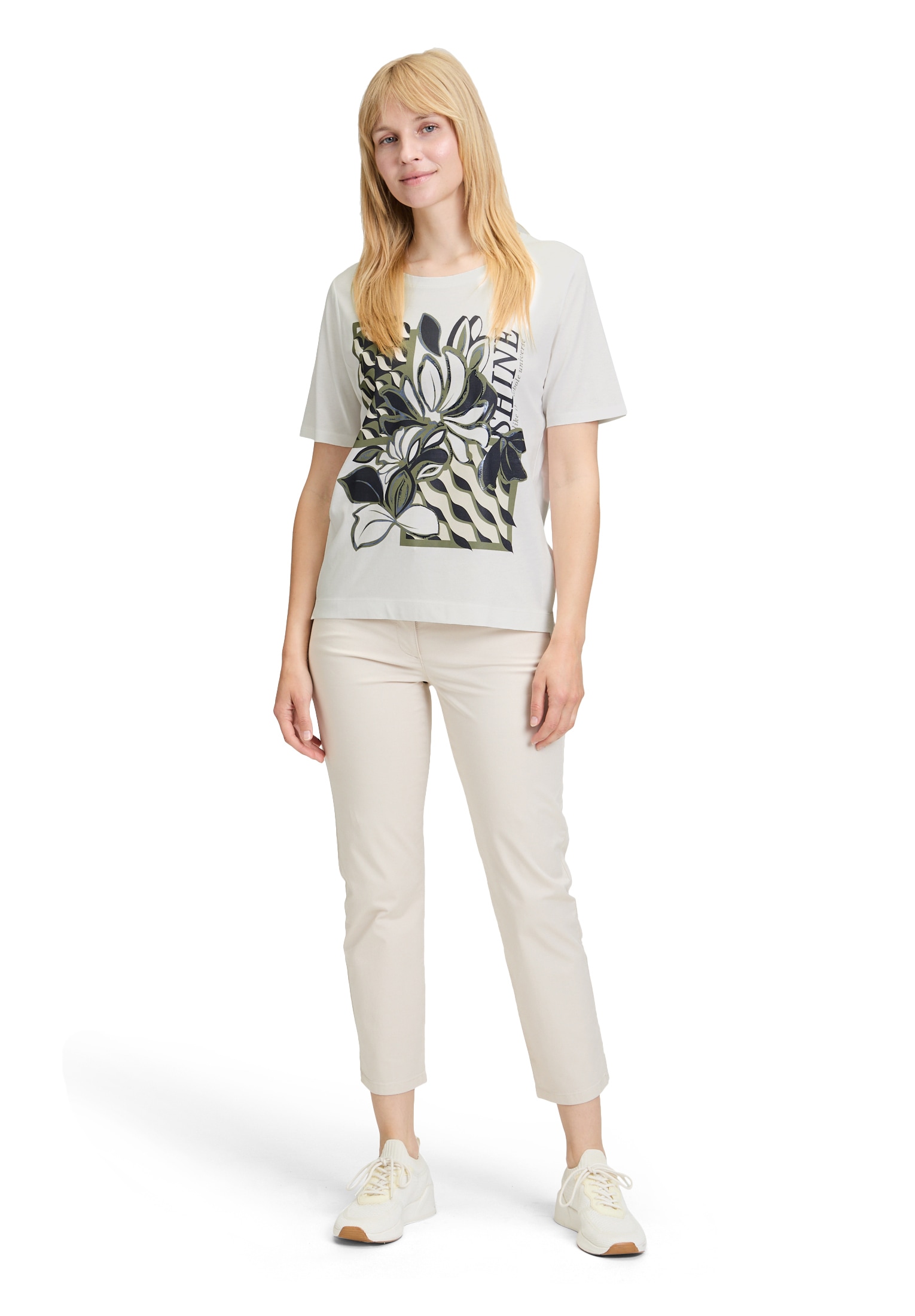 Betty Barclay Langarmshirt »Basic Shirt mit Rundhalsausschnitt«