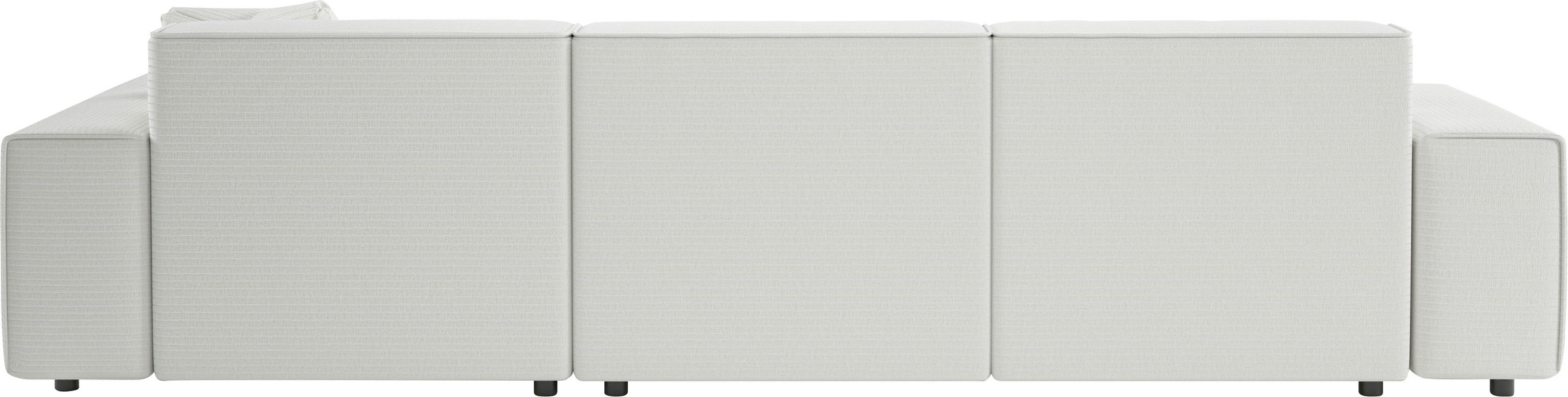 andas Ecksofa »Glimminge auch in Breitcord, Feincord, Bouclé + Easy care-Bezug«, L-Form, Breite 294, Zierkissen