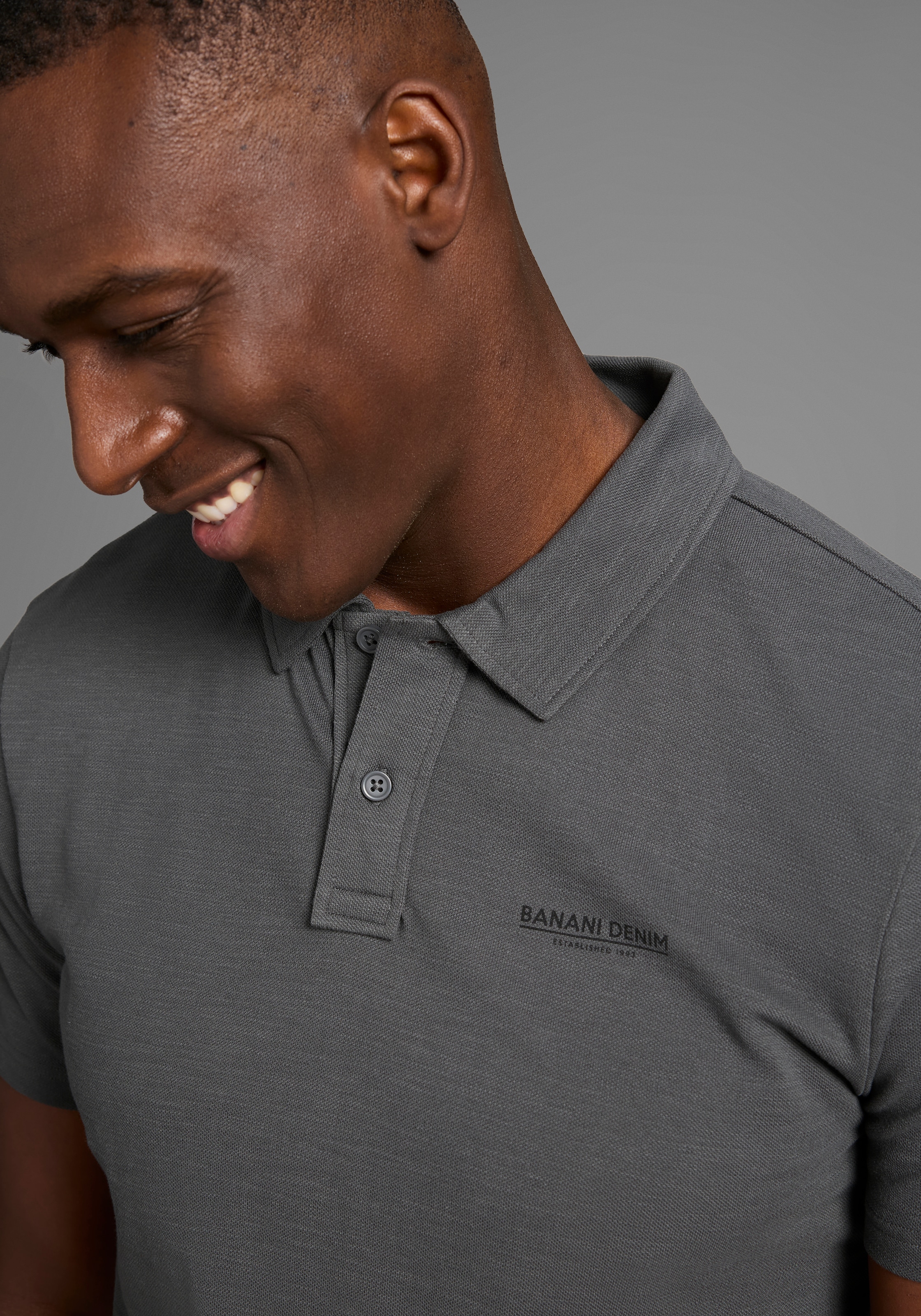 Bruno Banani Poloshirt, Poloshirt in schmaler Passform