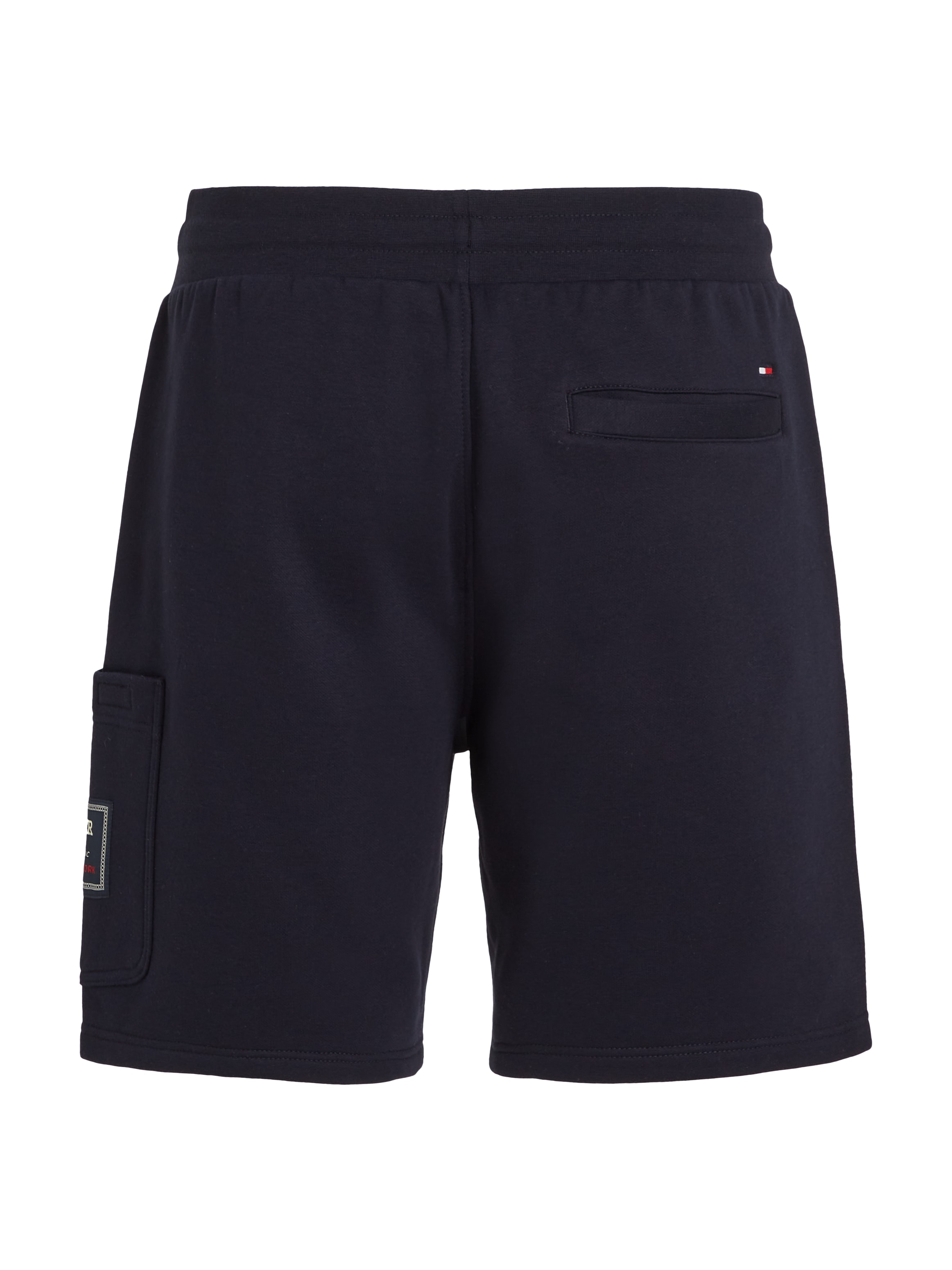 Tommy Hilfiger Sweatshorts »FLAG LOGO BADGE SWEATSHORTS«, Mit Tasche an der Seite
