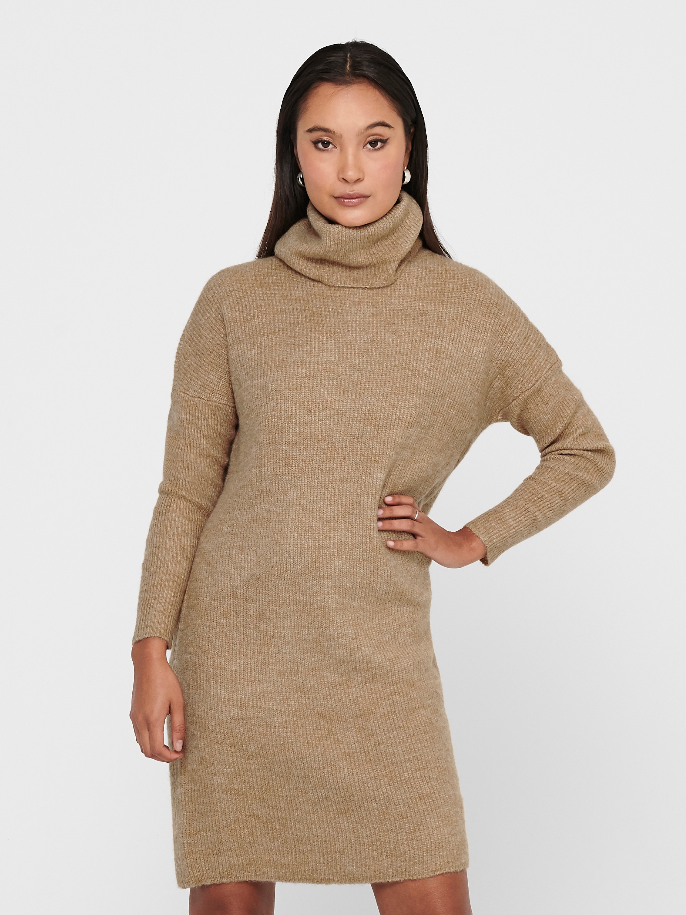 ONLY Strickkleid »ONLJANA L/S COWLNCK DRESS«