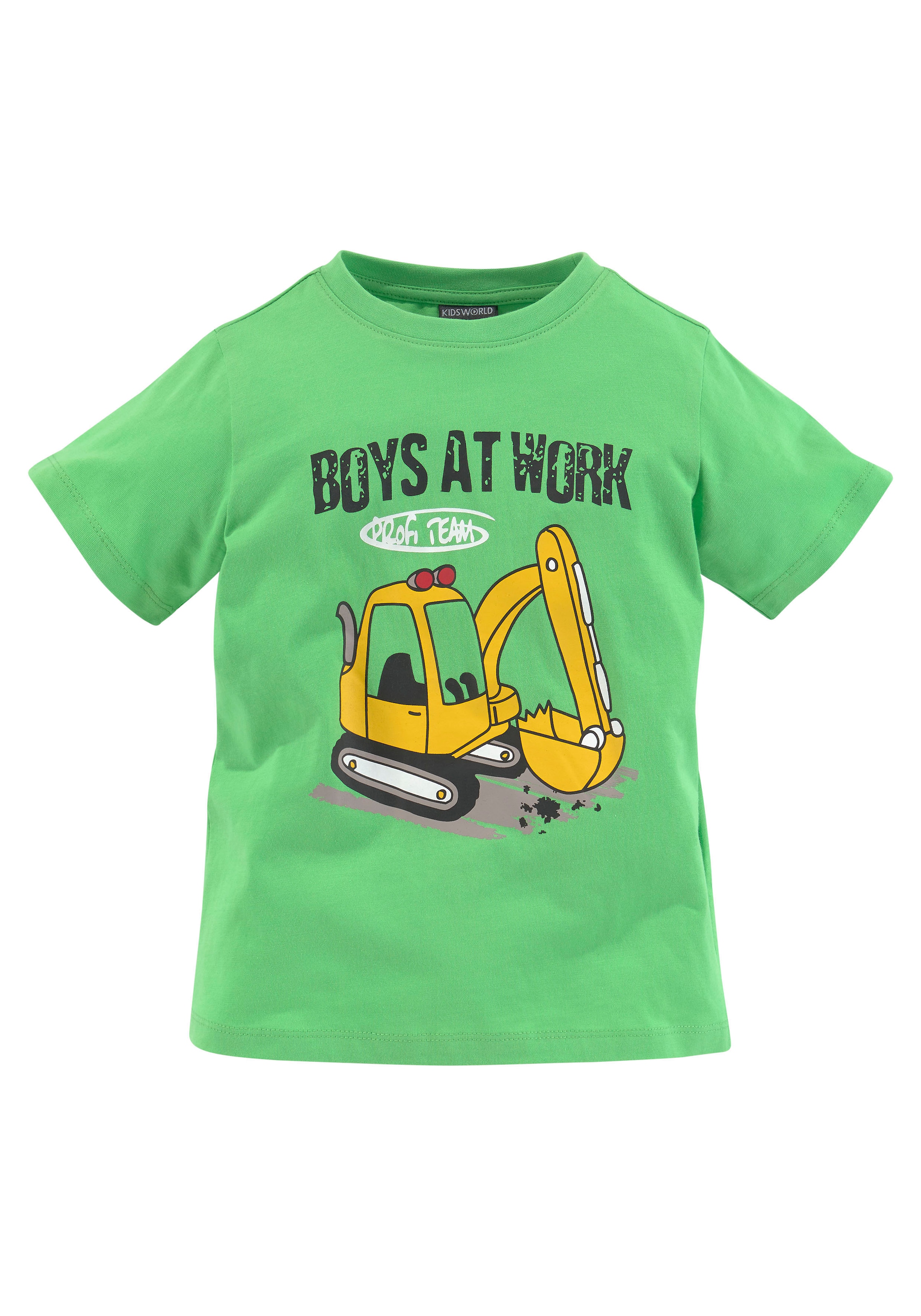 KIDSWORLD Shirt & Shorts »2tlg. Set T-Shirt+Sweatbermudas« Spar-Set, 2, 2 Stk. BOYS AT WORK