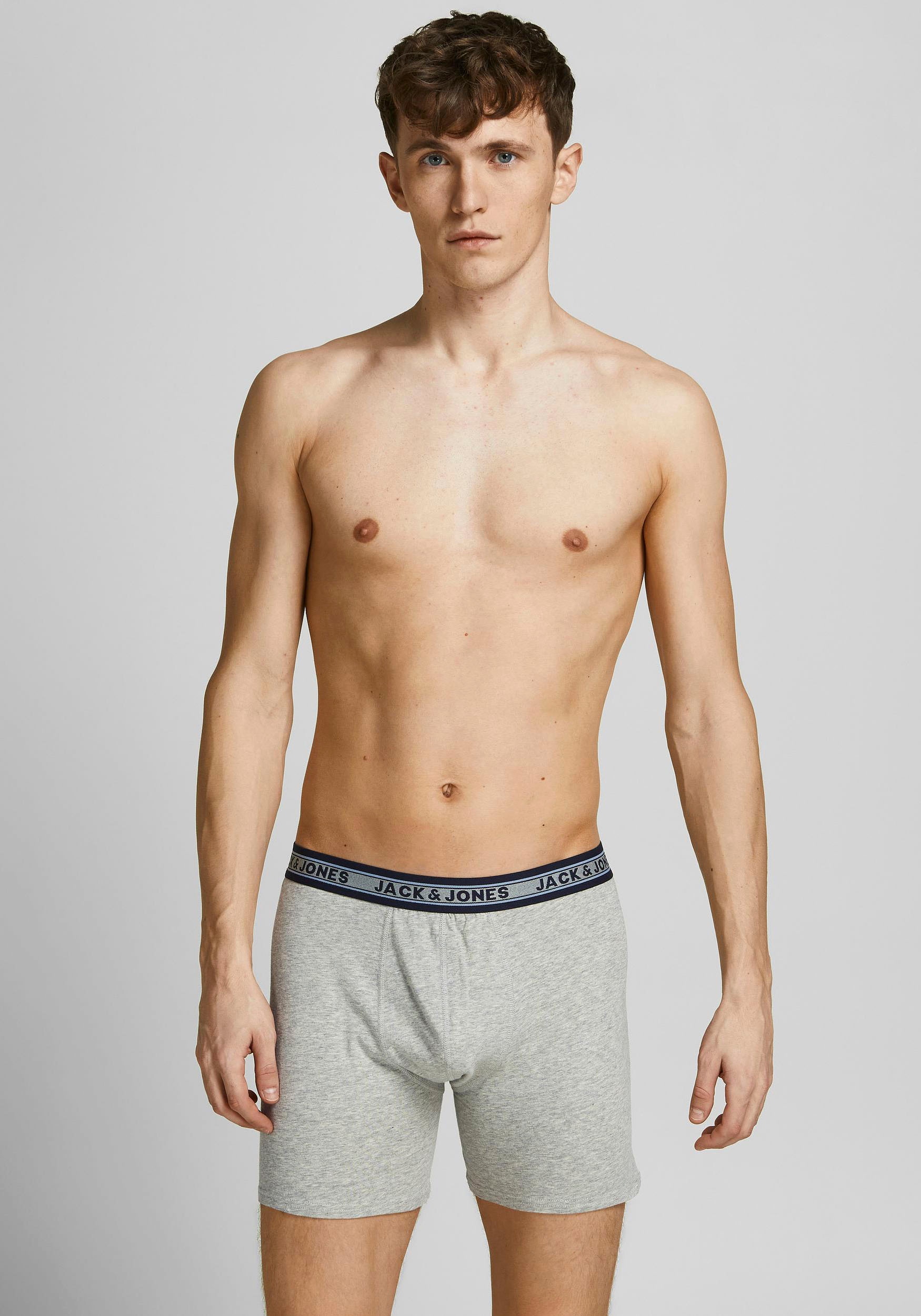 Jack & Jones PlusSize Boxershorts »JACOLIVER TRUNKS 5 PACK NOOS PLS«, (Packung, 5 St.)