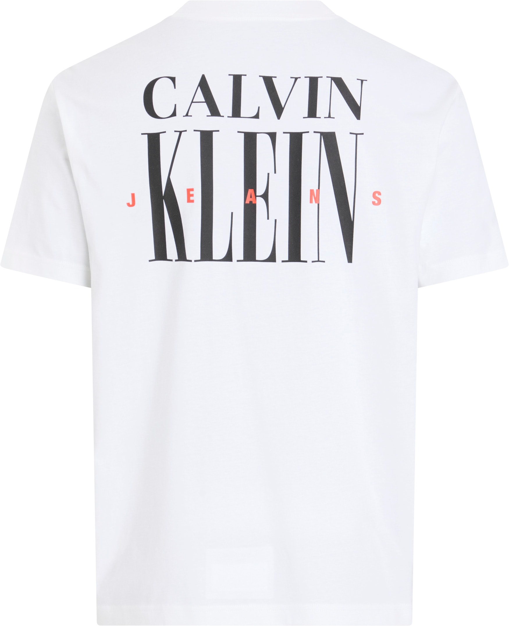 Calvin Klein Jeans T-Shirt »SERIF FONT GRAPHIC TEE«, mit großem Logo am Rücken